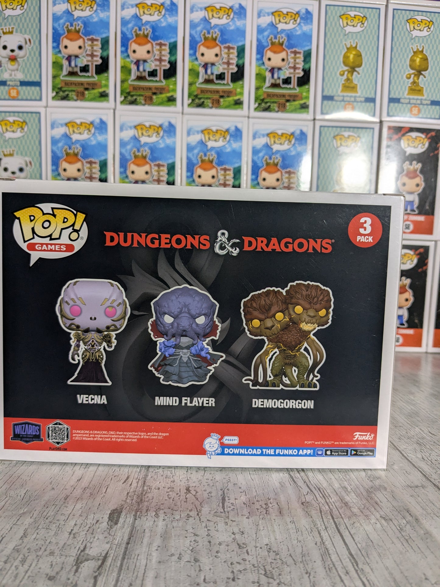 Funko pop : Vecna / Mind Flayer / Demogorgon
