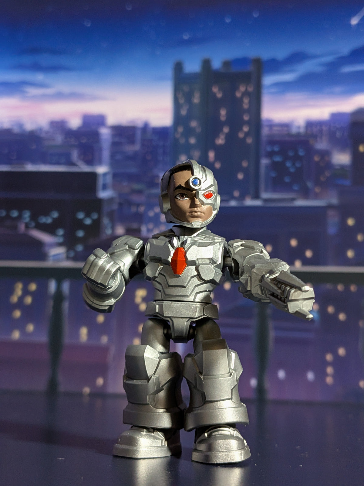 Blokees - DC Hero: Justice League Defender Version 02 - Cyborg (~4-6cm)