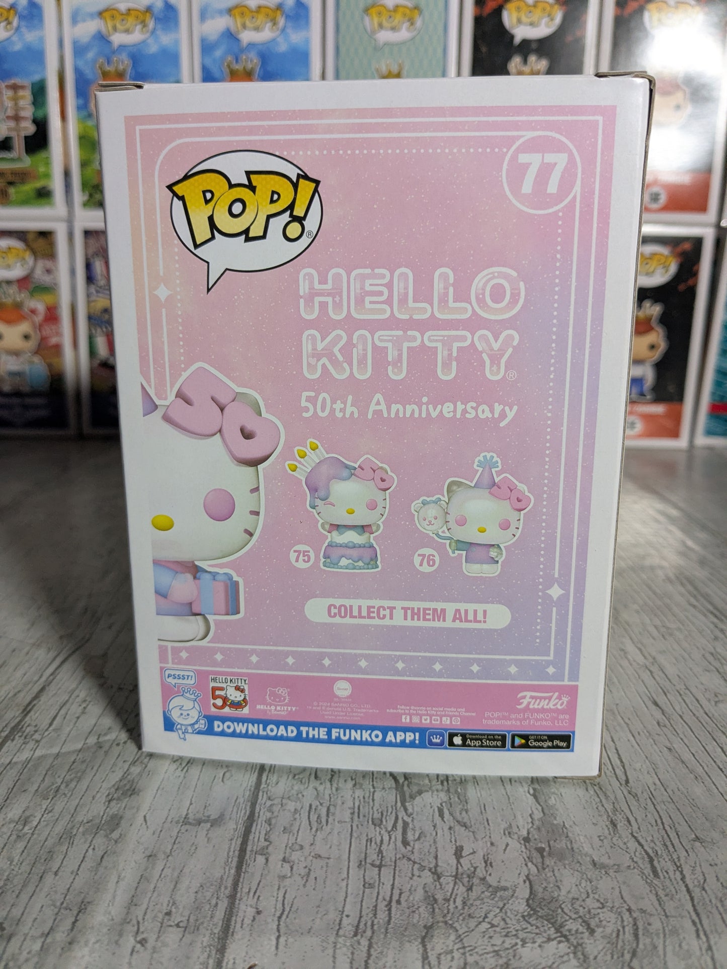 Funko pop 77 : Hello Kitty (Glitter)