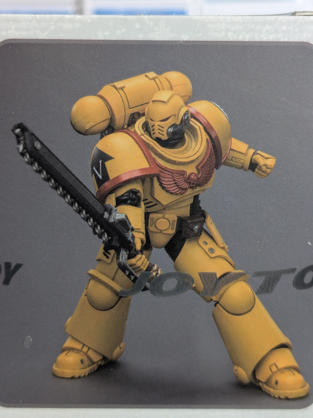 JoyToy Warhammer 40k - Space Marines Imperial Fists Intercessor (12.3cm)