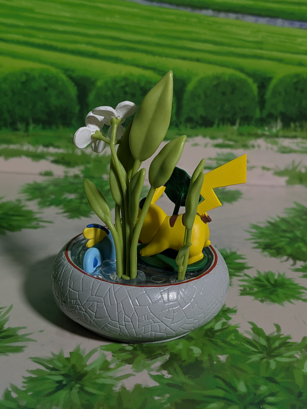 Re-Ment Pokémon - Pikachu & Larméléon / Sobble - Pocket Bonsai 3