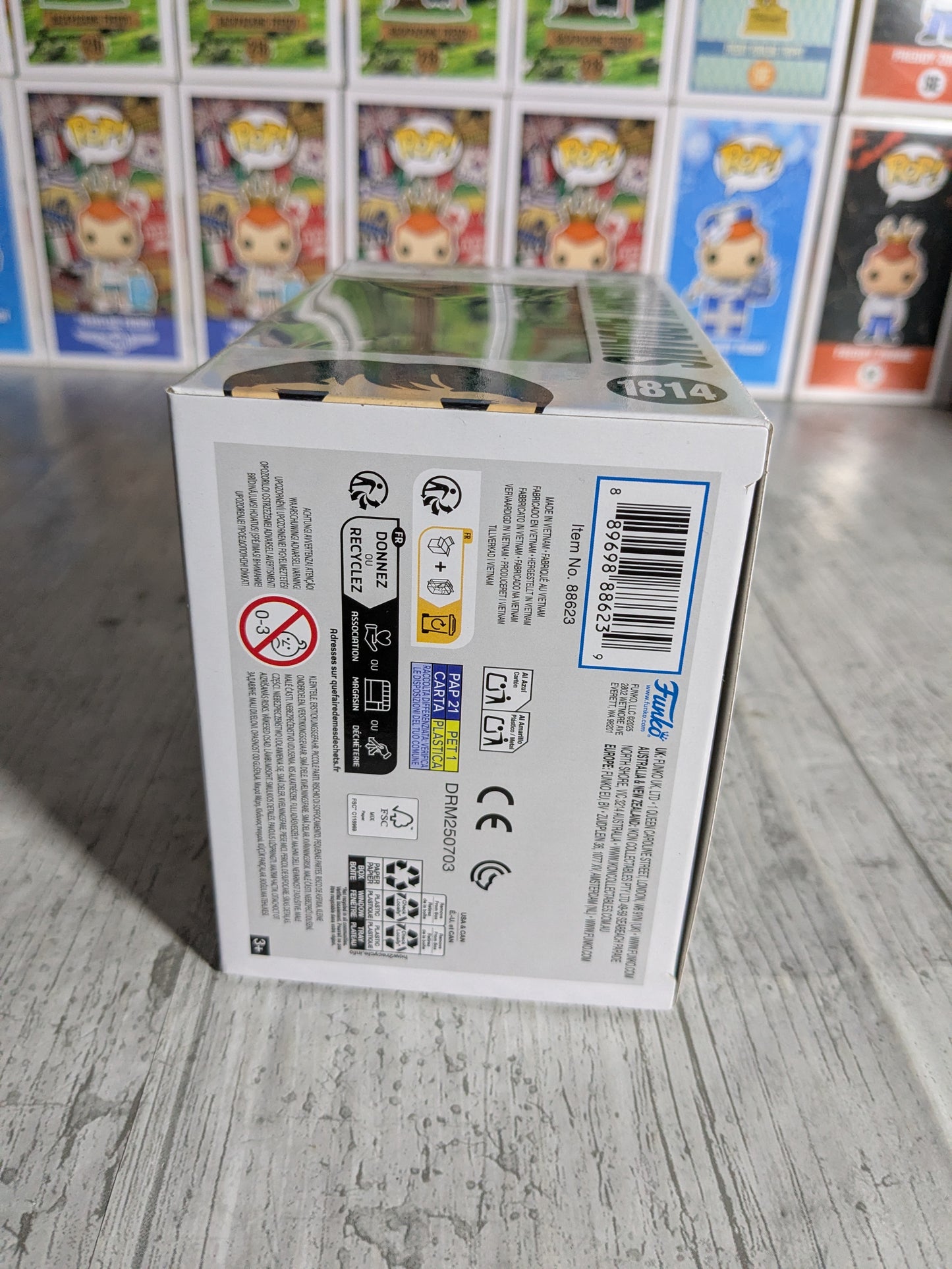 Funko pop Wednesday #1814 - Wednesday Addams (9500PCS)