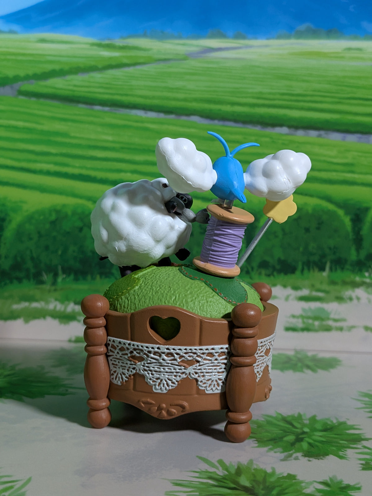 Re-Ment Pokémon Sweet Crafts Collection - Tylton & Moumouton / Swablu & Wooloo (~10 cm)