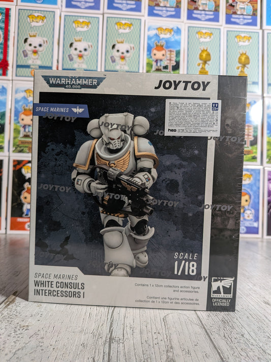 JoyToy Warhammer 40k - Space Marines White Consuls Intercessors 1 (12cm)