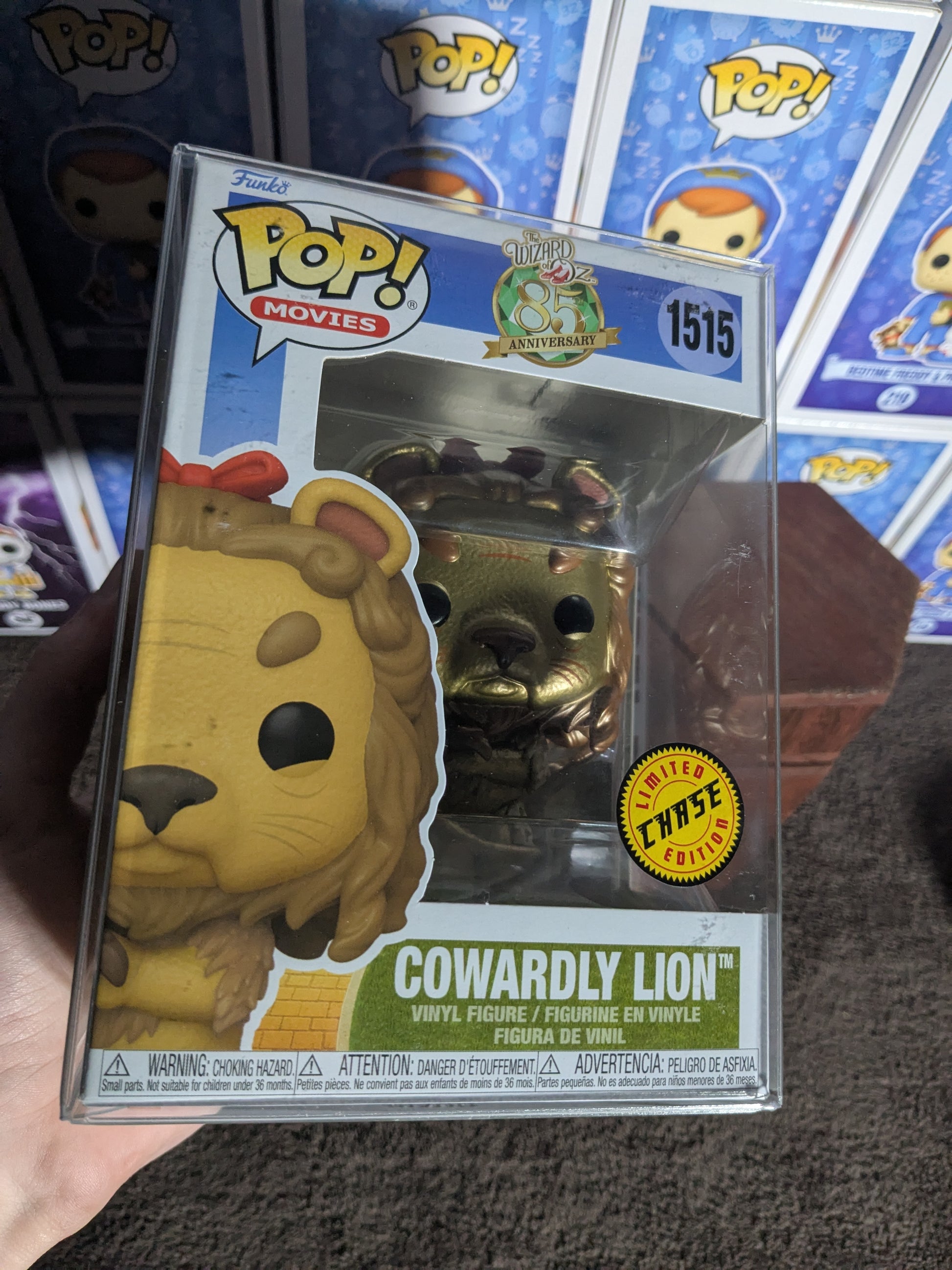 Funko pop 1515 : Cowardly Lion (Chase) - CapyToys