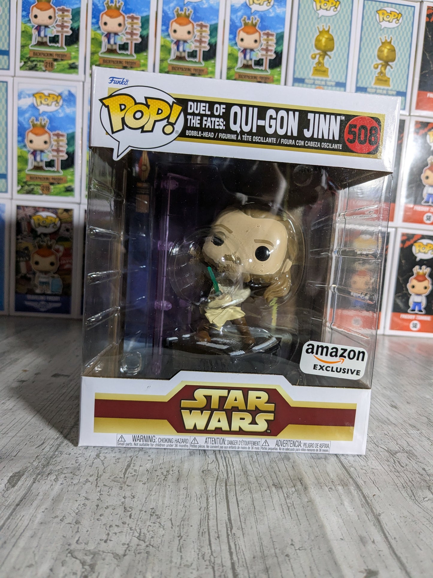 Funko pop 508 : Qui-Gon Jinn (AE)