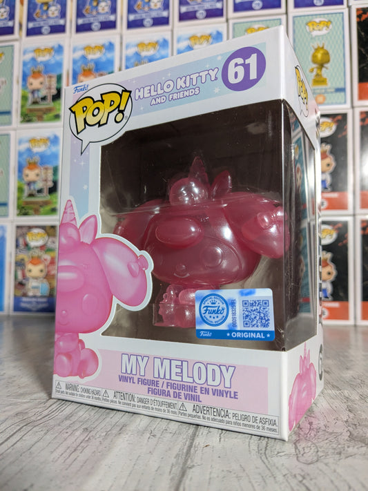 Funko pop Hello Kitty & Friends #61 - My Melody (Translucent Pink)