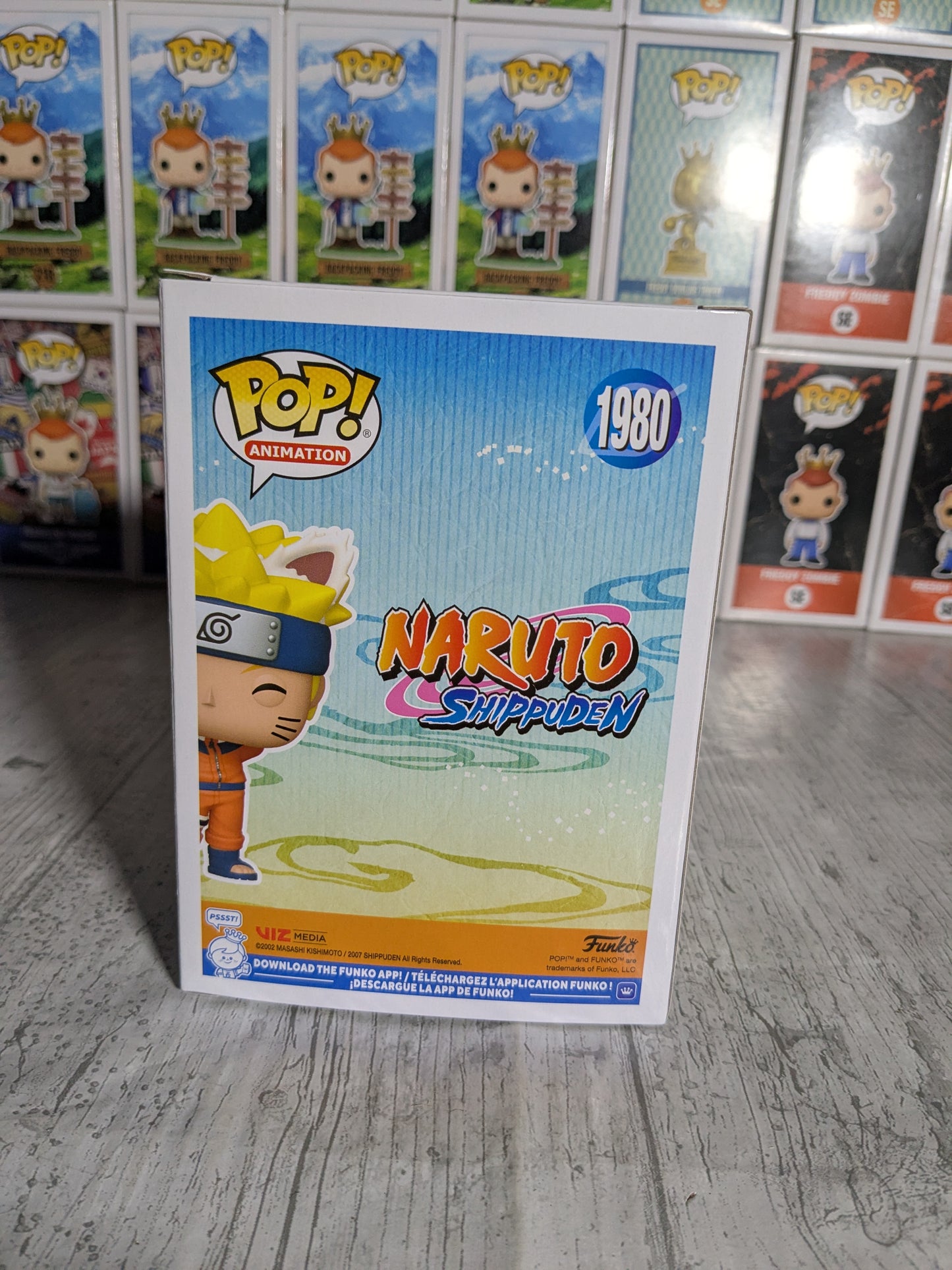 Funko pop Naruto Shippuden #1980 - Naruto Uzumaki Sasuke's Paw Encyclopedia (SC2025)