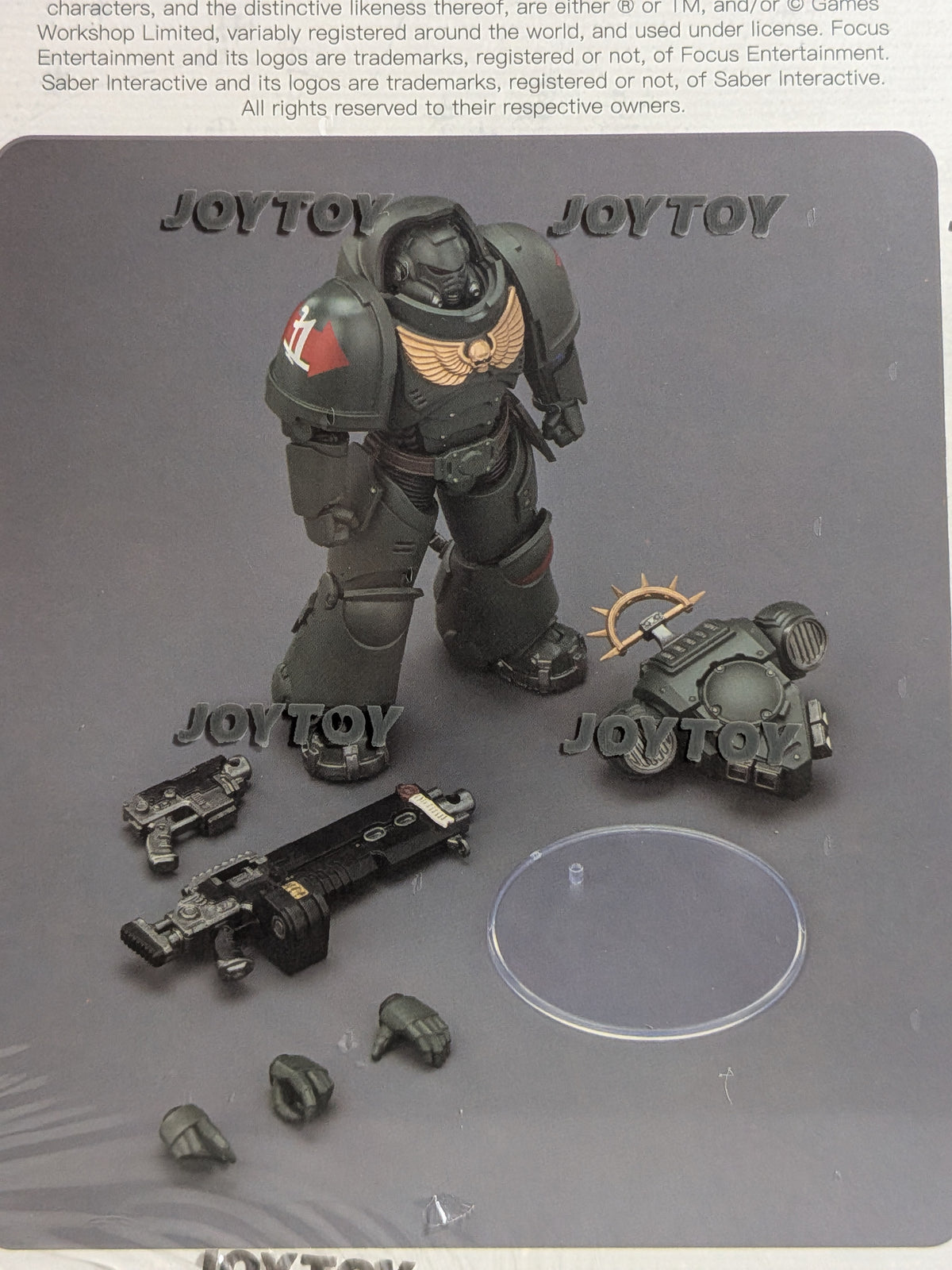 JoyToy Warhammer 40k: Space Marine 2 - Dark Angels Heavy Intercessor (12.7cm)