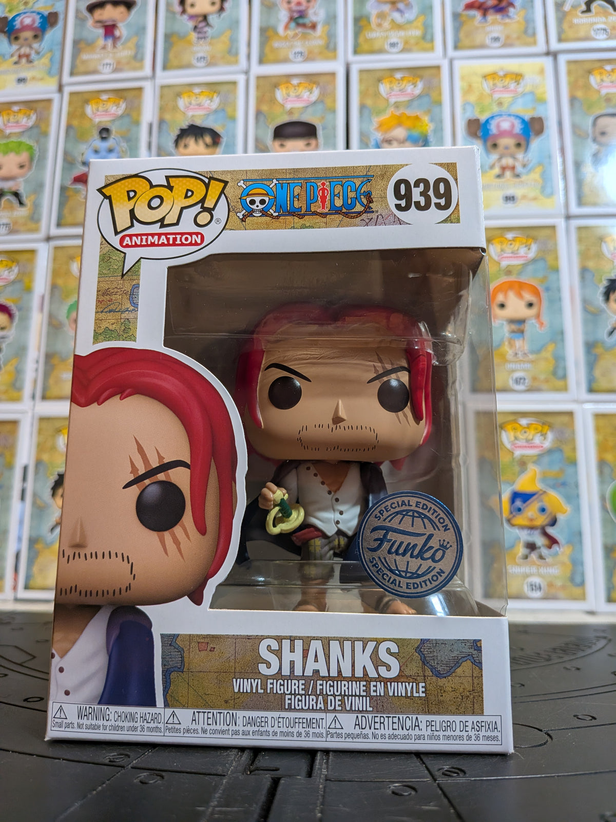 Funko Pop! One Piece #939 - Shanks (Special Edition)