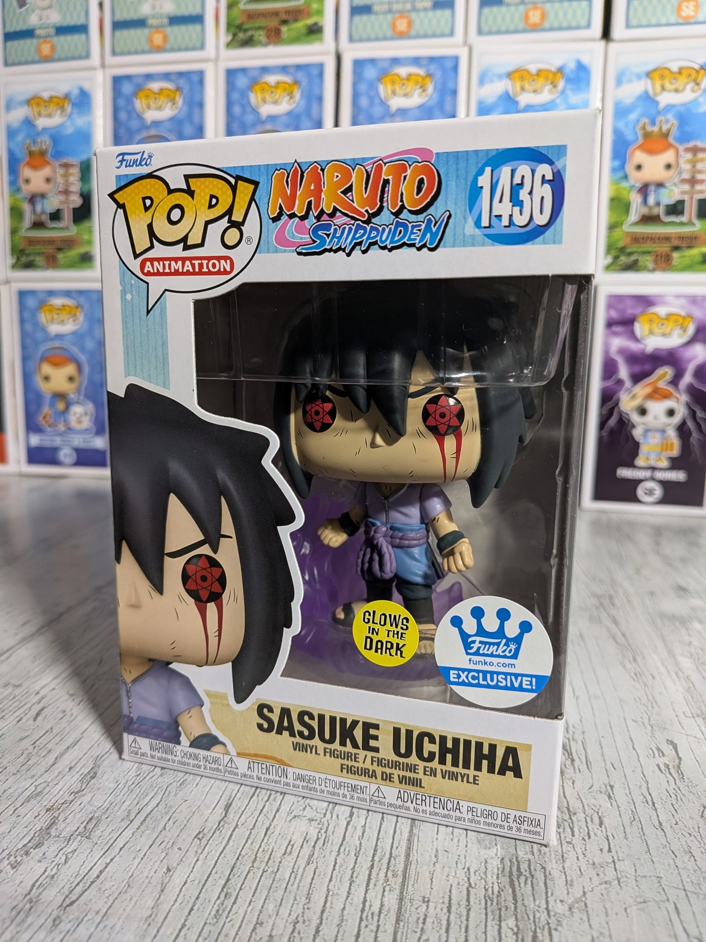 Funko Pop Naruto Shippuden #1436 – Sasuke Uchiha (Glühen)