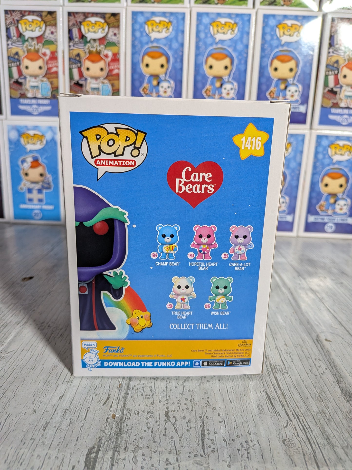 Funko Pop Glücksbärchis #1416 – Herzdämon mit Buch (FC2023)