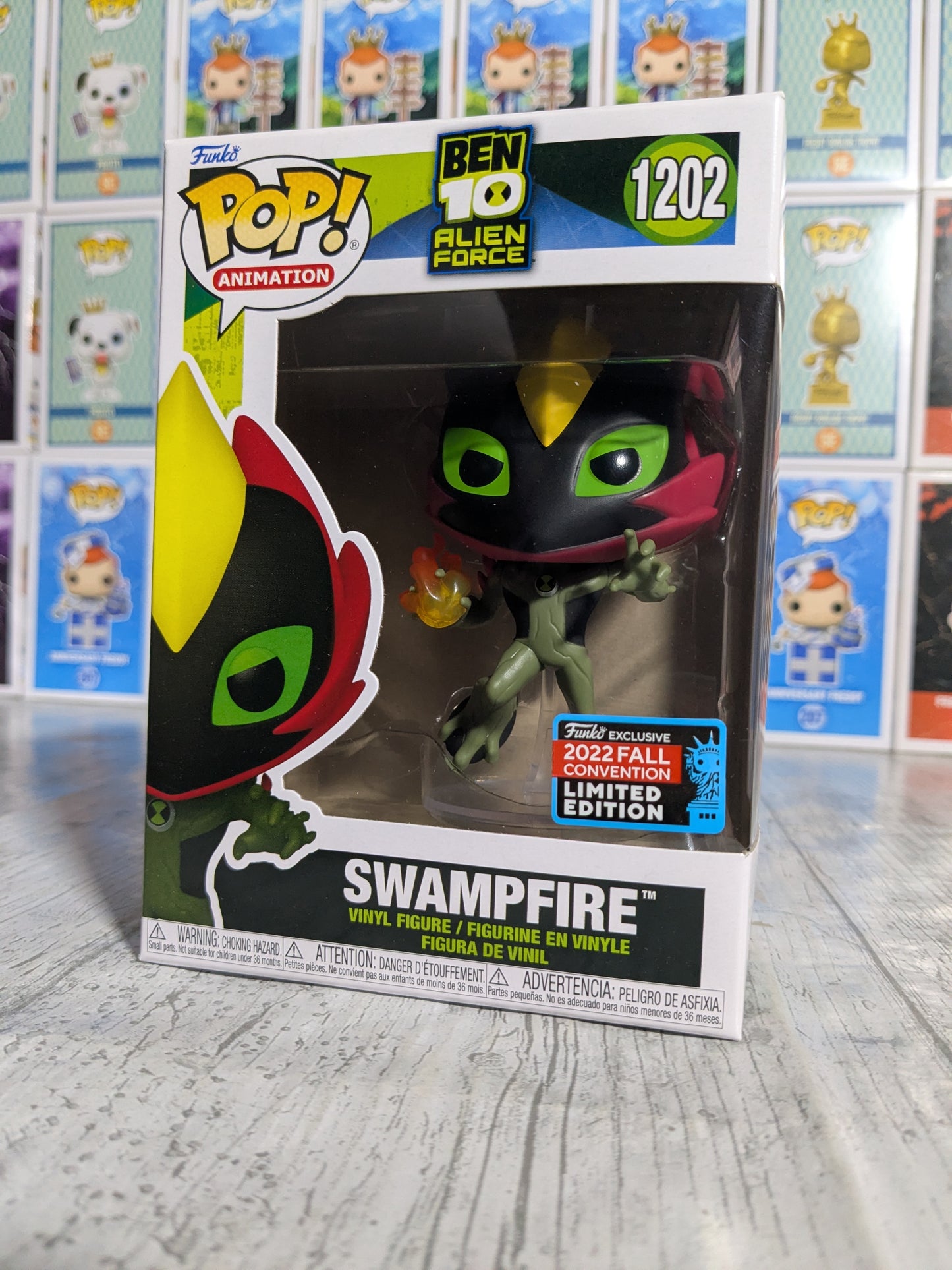 Funko pop Ben 10 Alien Force #1202 - Swampfire (FC2022)