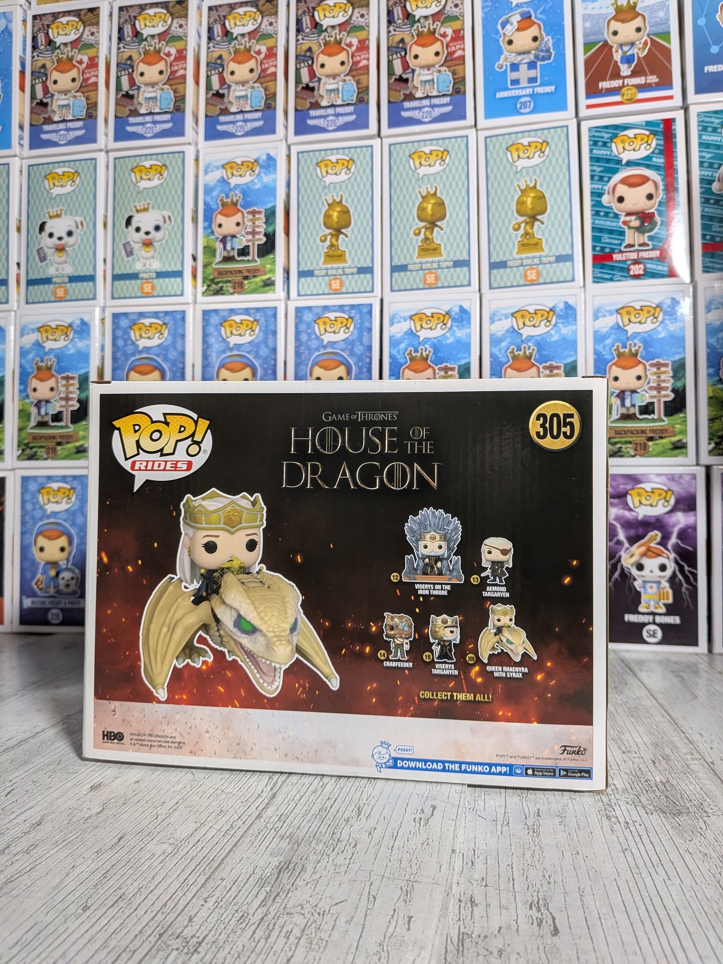 Funko Pop Rides Television #305 - Queen Rhaenyra Targaryen with Syrax