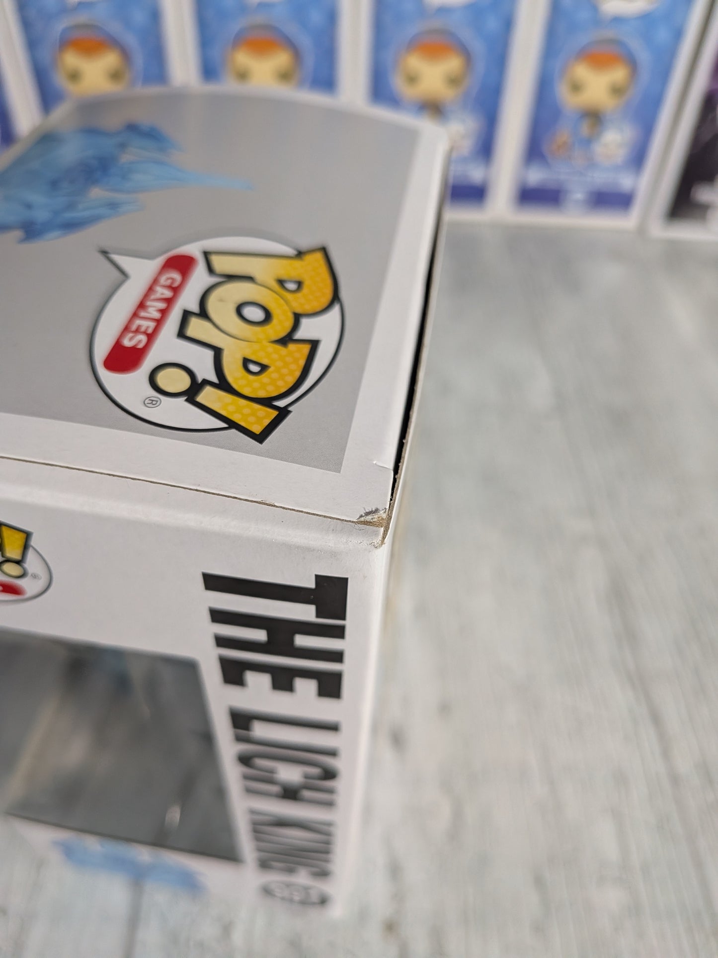 Funko Pop Games World of Warcraft #991 – Der Lichkönig (Geöffnet/Beschädigte Verpackung)