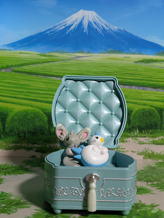 Re-Ment Pokémon - Chinchidou & Pachirisu - Romantic Collection 2