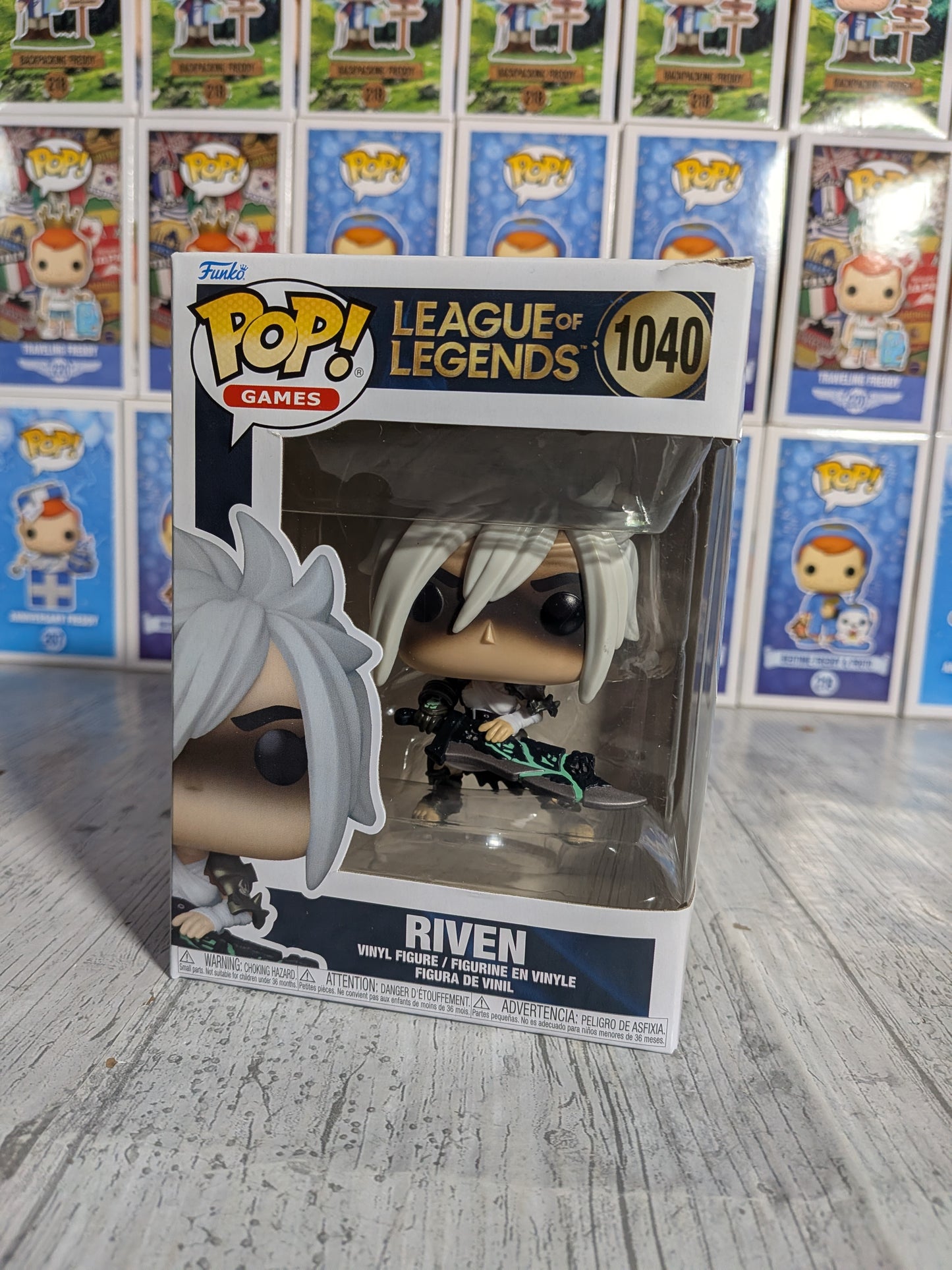 Funko Pop League of Legends #1040 - Riven (Geöffnete/Beschädigte Verpackung)
