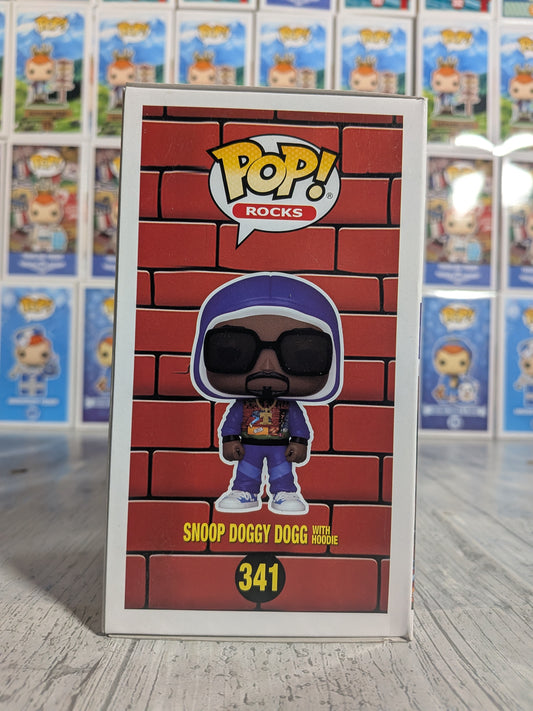 Funko pop Rocks #341 - Snoop Doggy Dogg with Hoodie (15000 PCS)