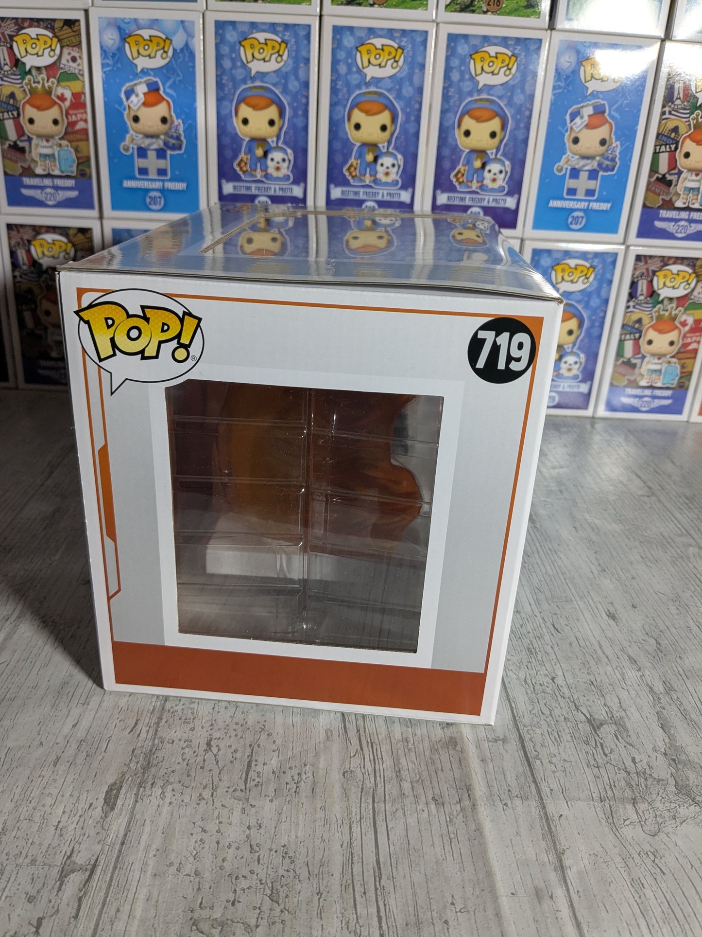 Funko pop Star Wars #719 - Grogu Force Barrier (Opened / Damaged Box/ Destroyed plastic)