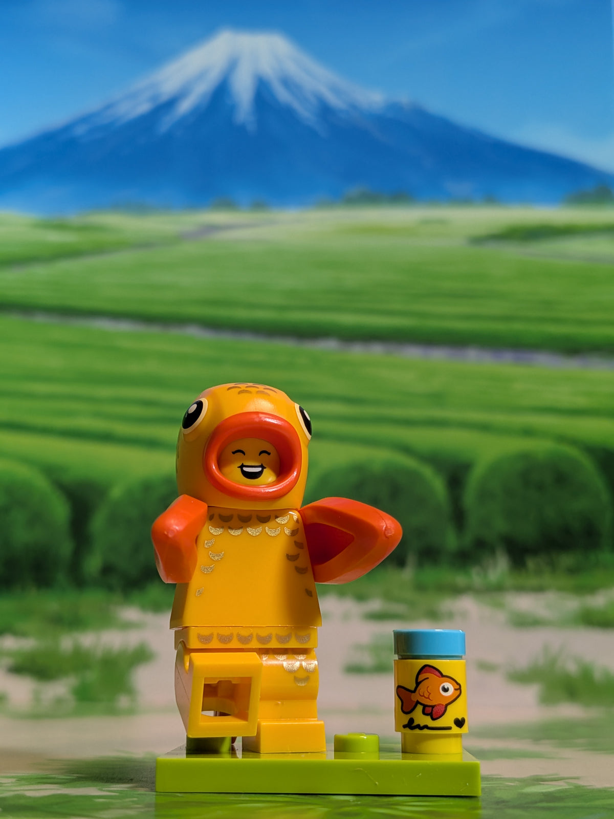 LEGO Minifigures - Goldfish Costume Fan