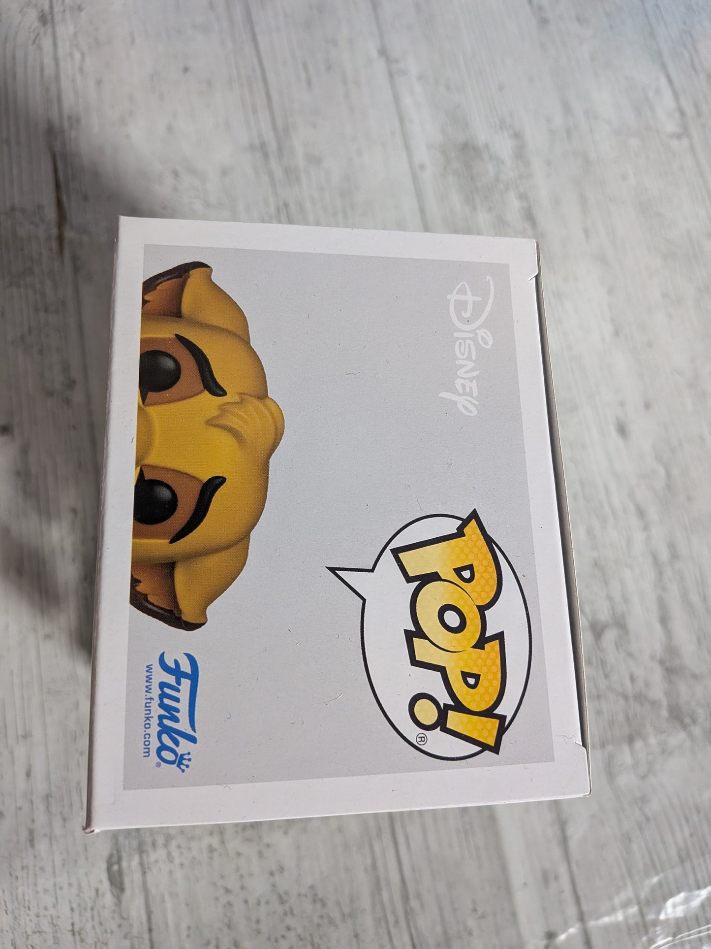 Funko pop Disney The Lion King #496 - Simba (Flocked/HQE)