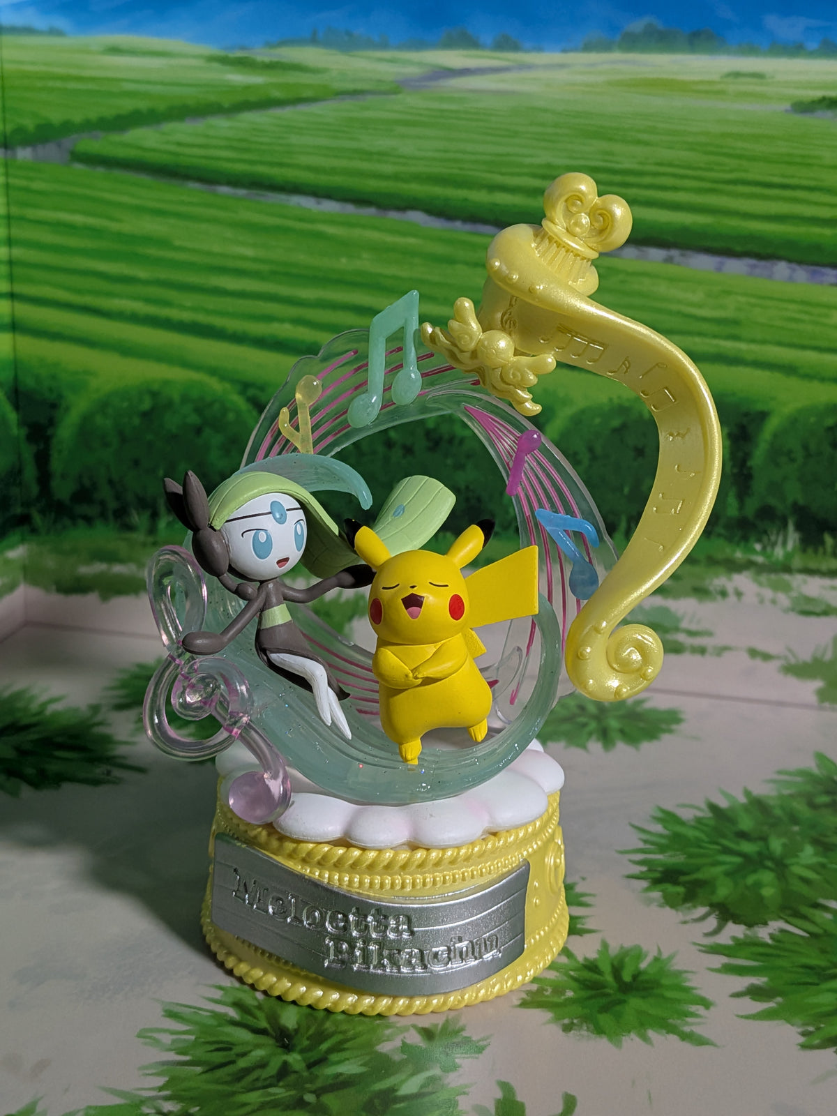 Re-Ment Pokémon Pop Melody Collection - Meloetta & Pikachu (~10 cm)