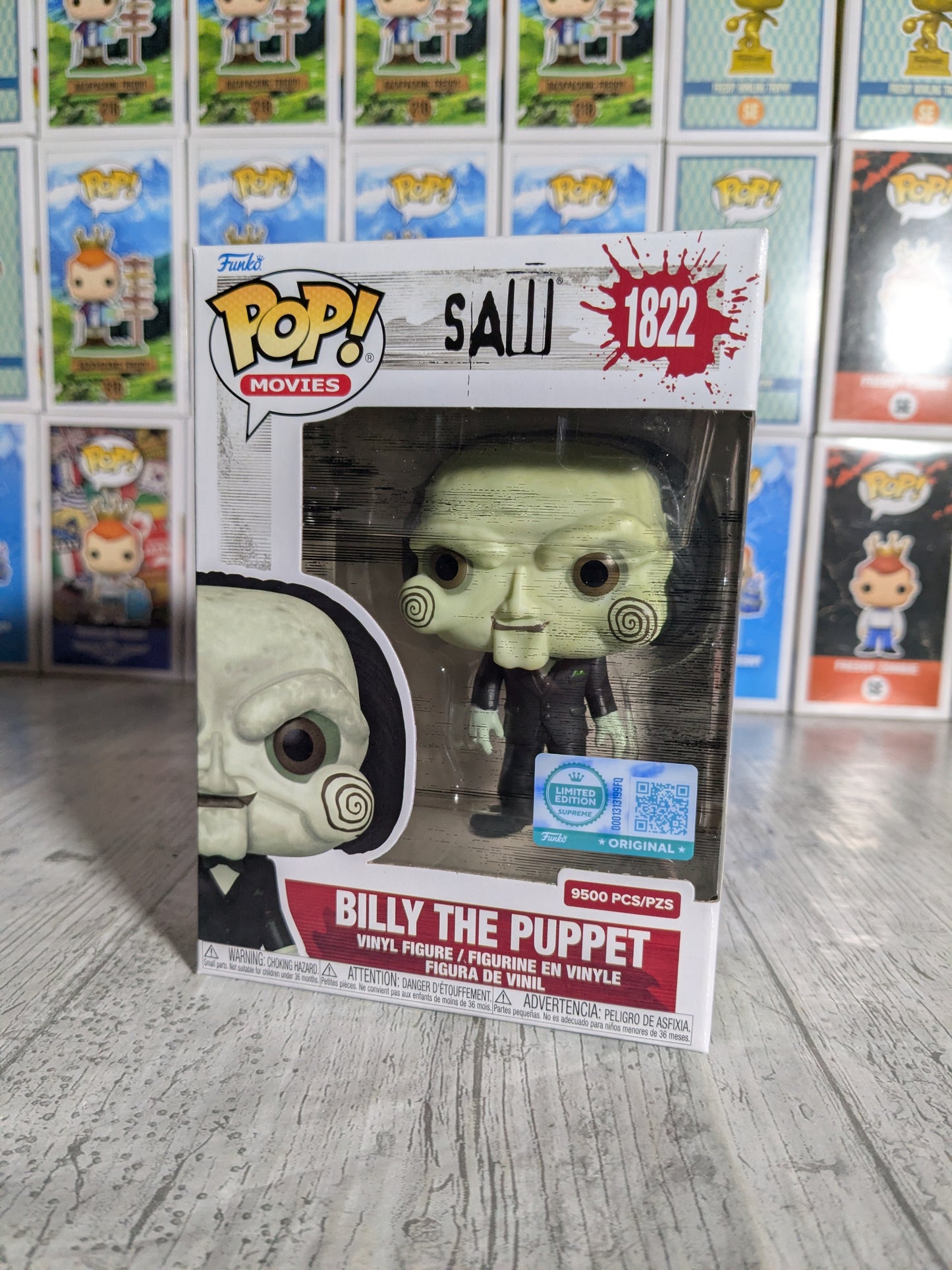 Funko pop Saw #1822 - Billy The Puppet (9500PCS)