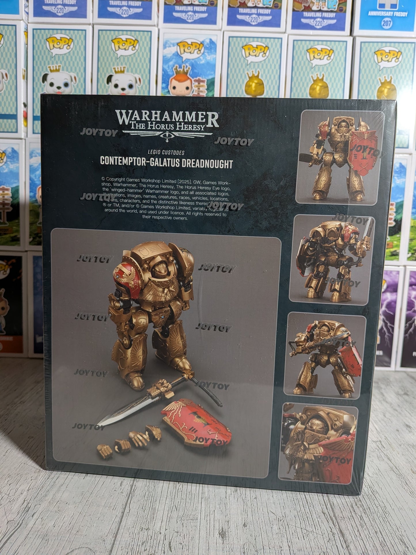 JoyToy Warhammer The Horus Heresy – Legio Custodes Contemptor-Galatus Dreadnought (24cm)