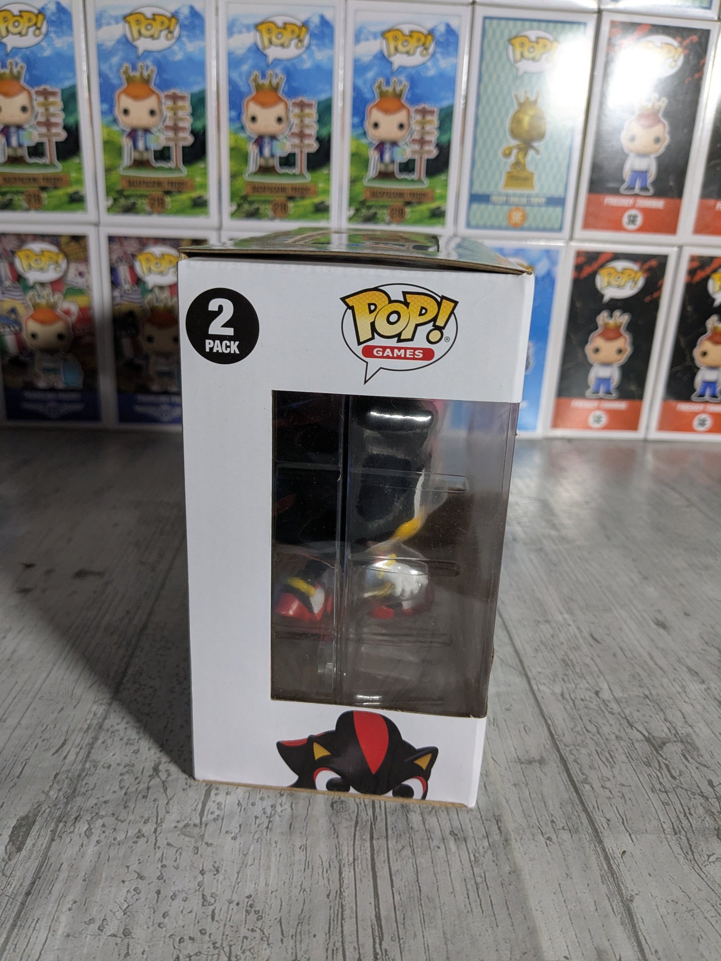 Funko pop : Shadow & Amy (Flocked)