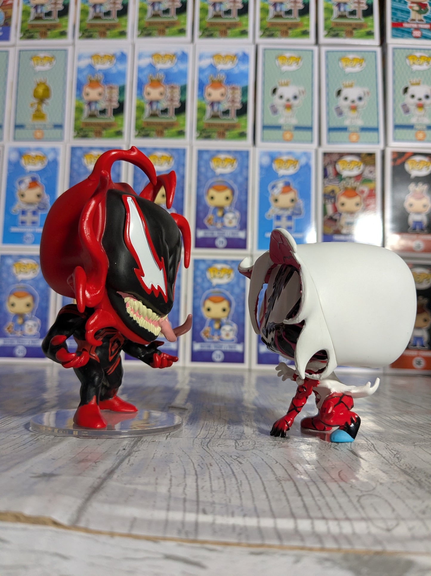 Funko pop Marvel Comics - Venom & Carnage Ghost Spider (Bundle)