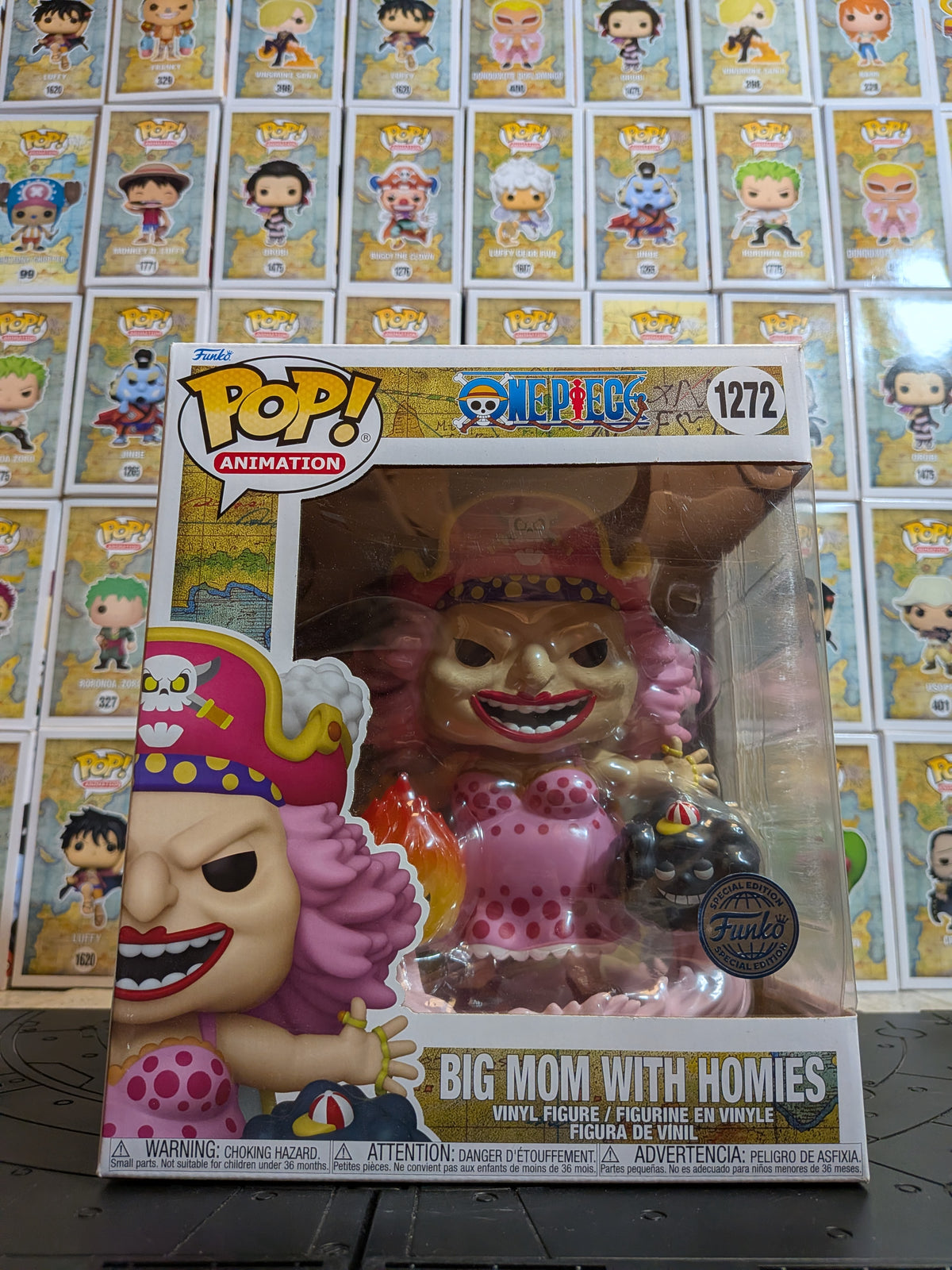 Funko Pop! One Piece #1272 - Big Mom with Homies (Special Edition)