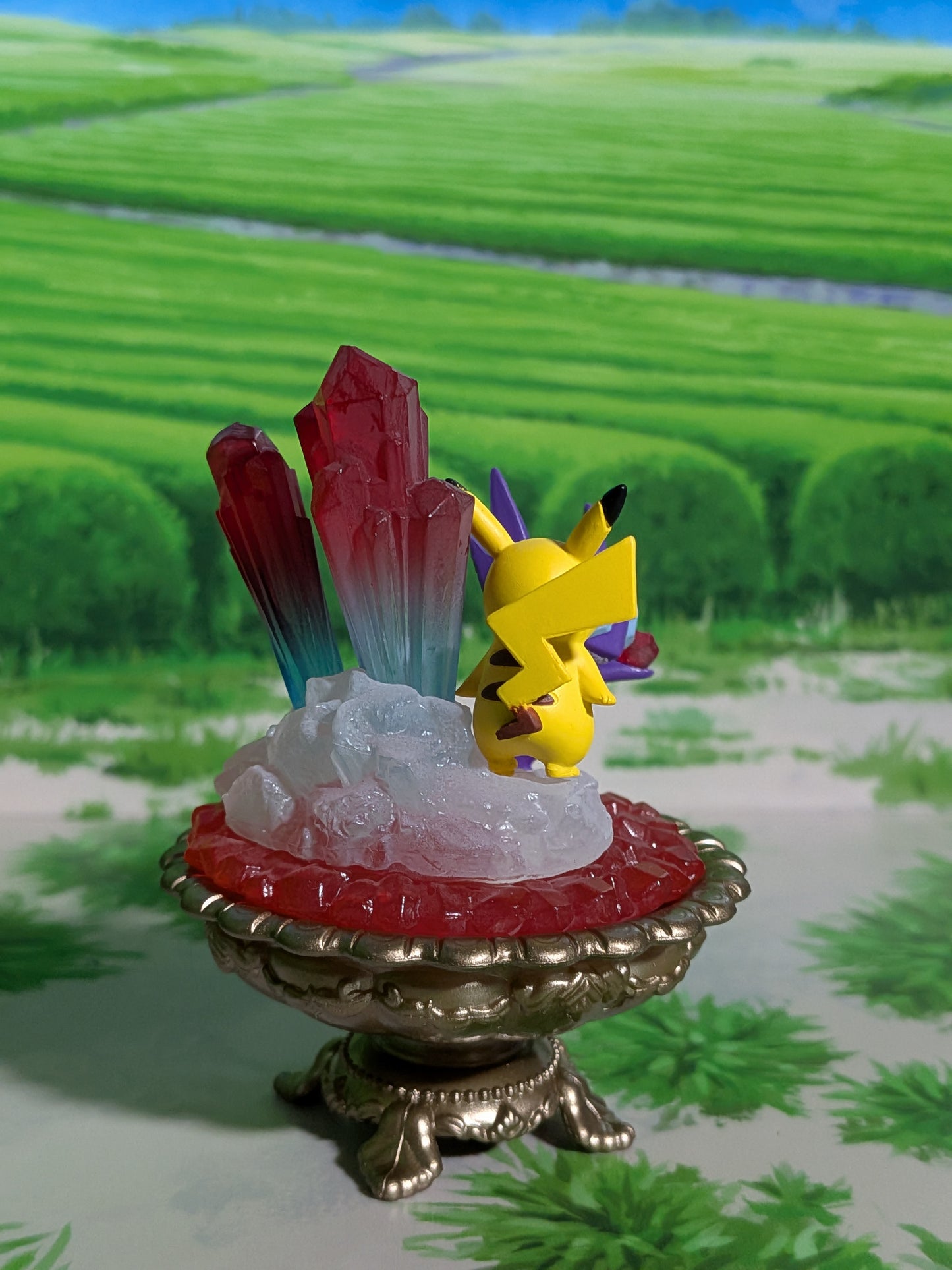 Re-Ment Pokémon Gemstone Collection 2 - Pikachu & Ténéfix | Sableye (~10cm)