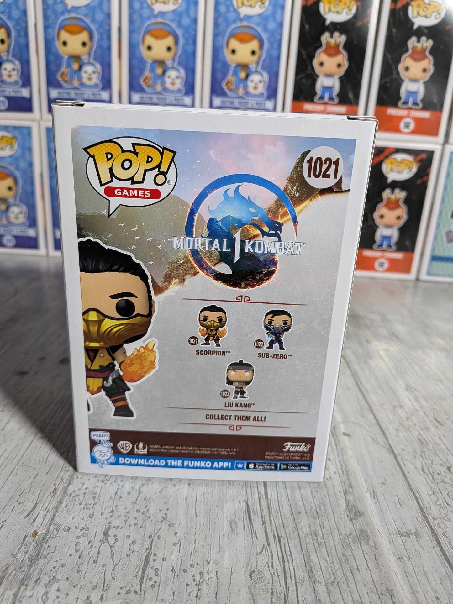 Funko Pop Games Mortal Kombat #1021 - Scorpion