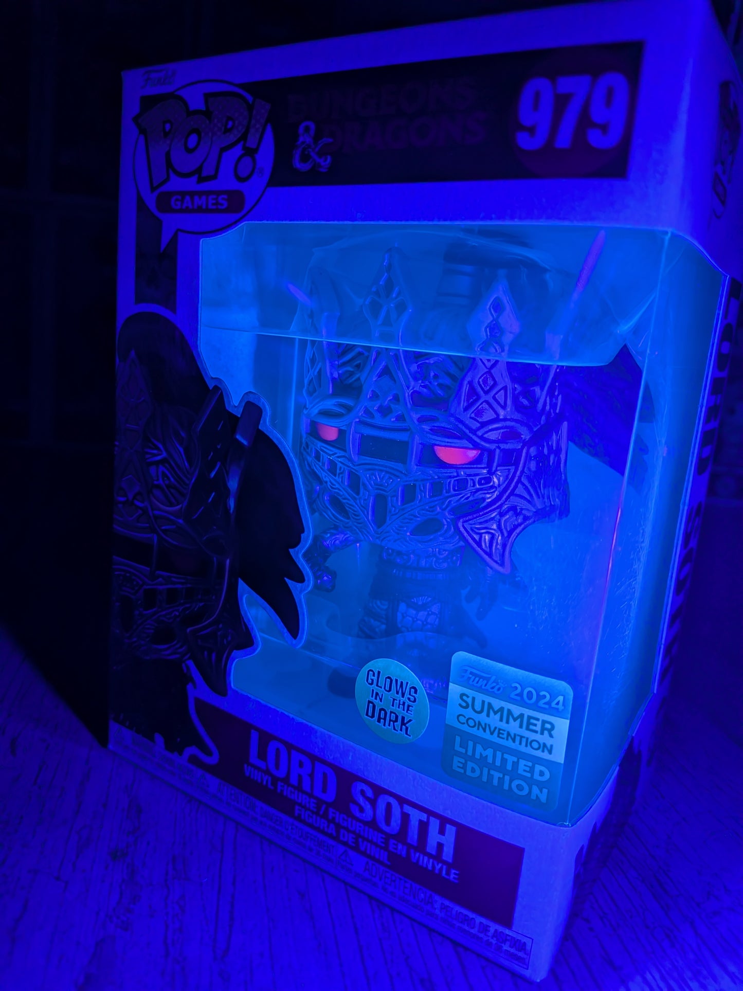 Funko Pop Games Dungeons &amp; Dragons #979 - Lord Soth (SC2024/Glow)
