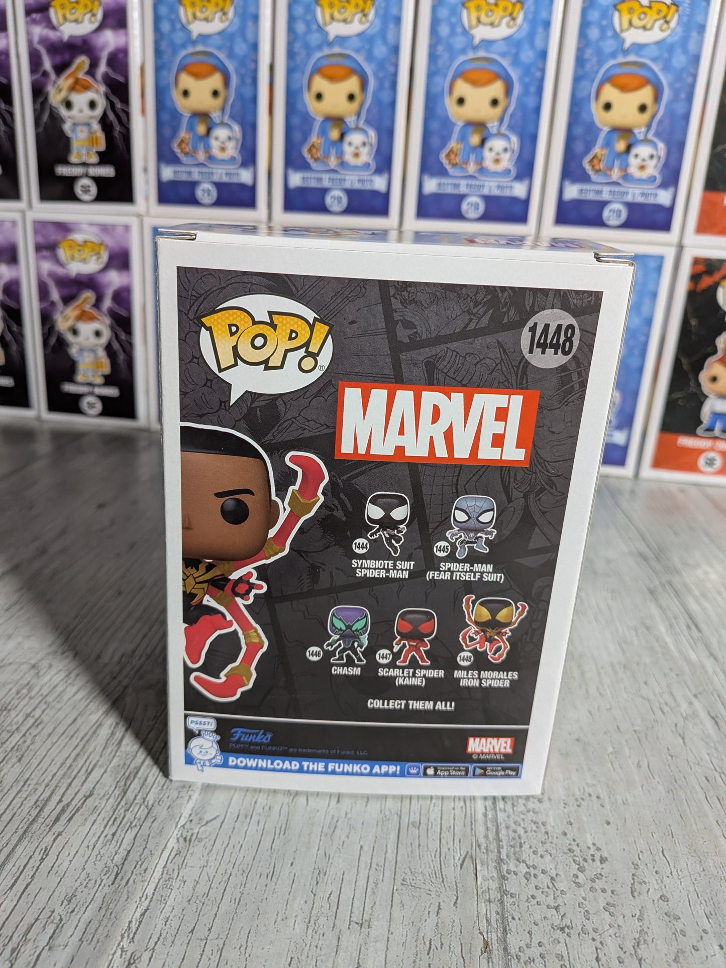 Funko Pop Marvel Comics #1448 - Miles Morales Iron Spider (Chase)