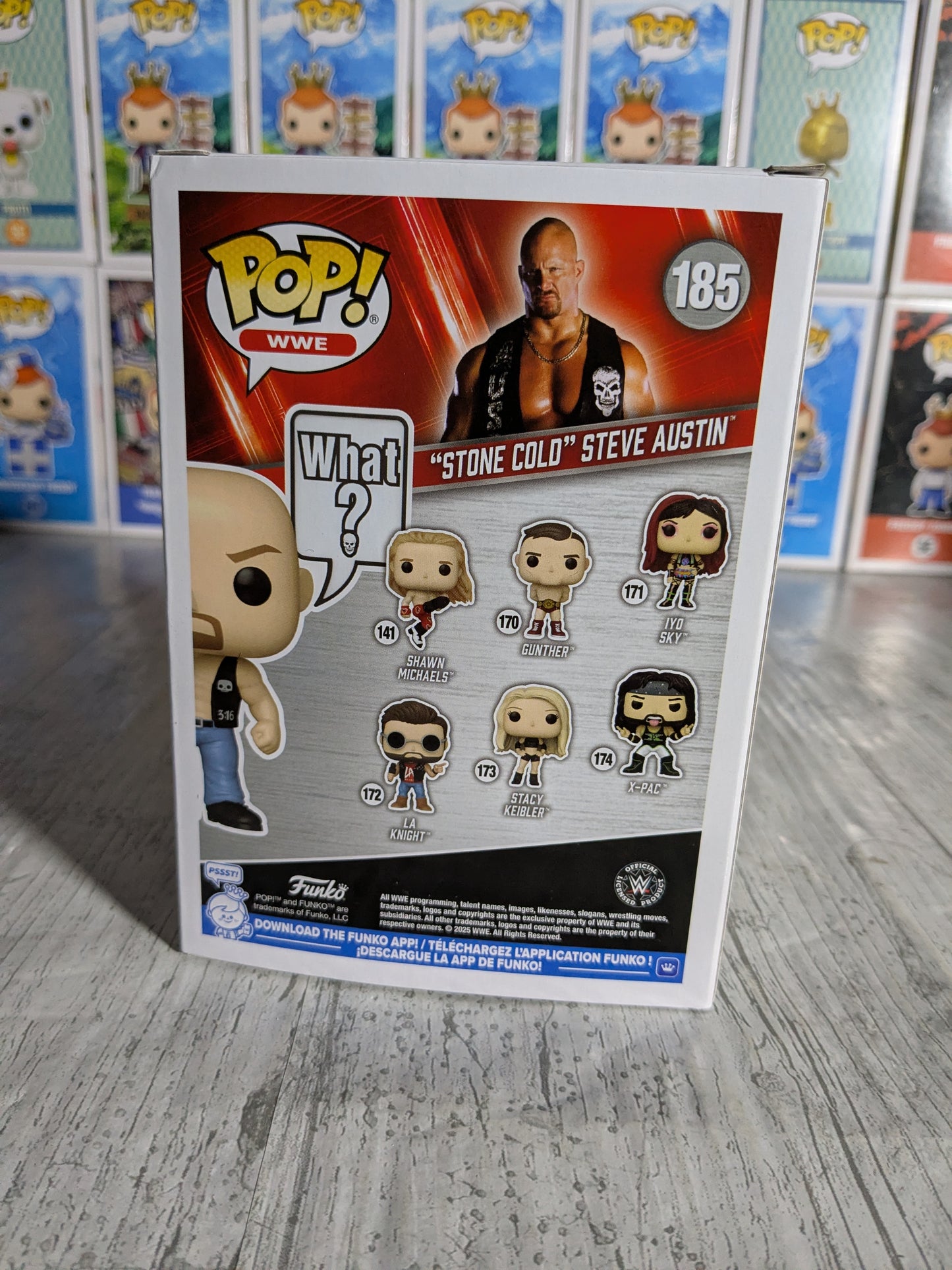 Funko pop WWE #185 - "Stone Cold" Steve Austin (9500PCS)