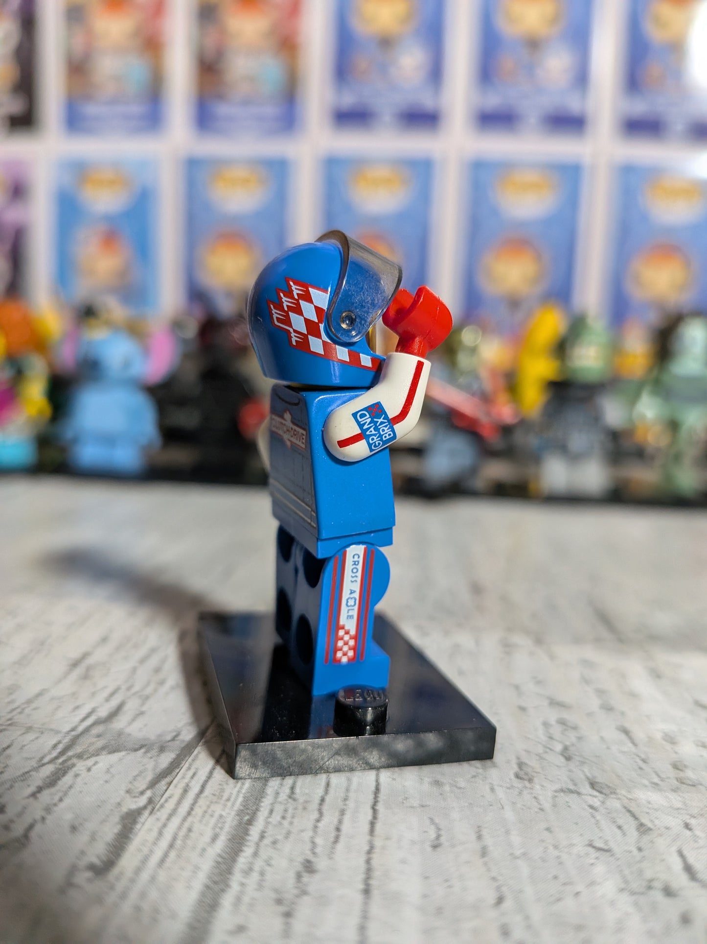 LEGO Minifiguren - Rennfahrer