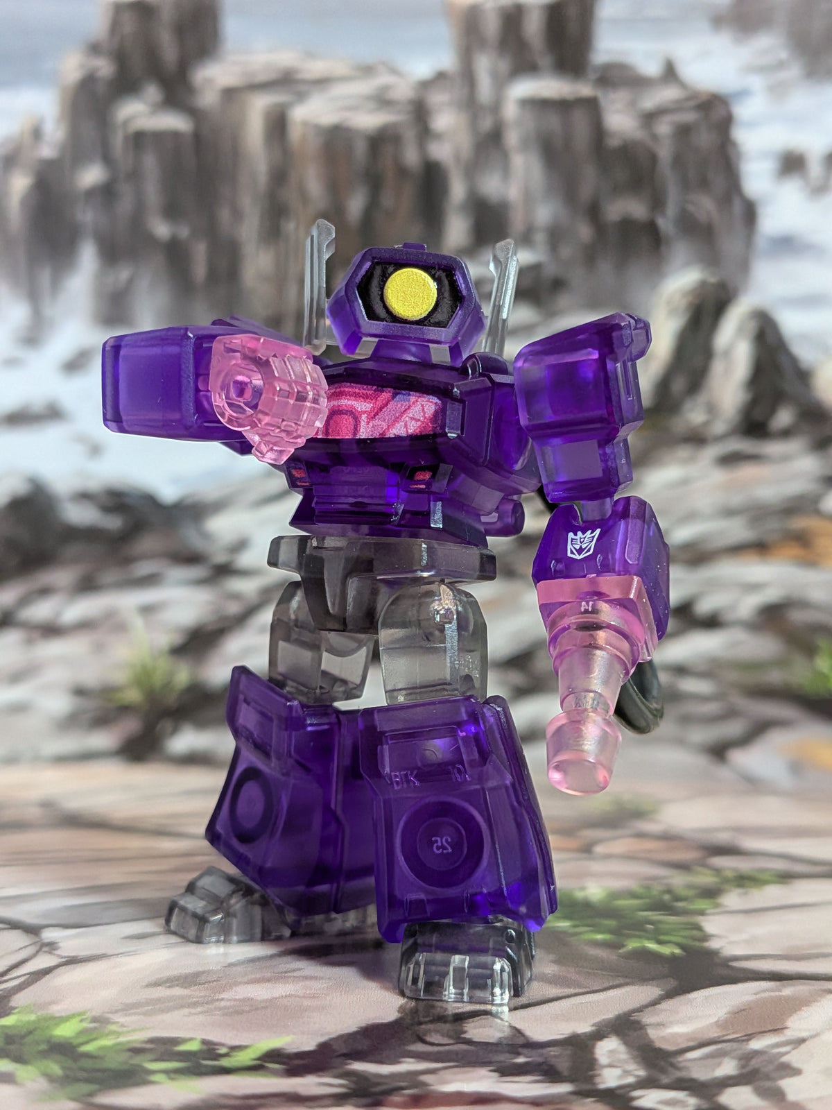 Blokees - Transformers Heavy Metal War (DV03) - Glittering Shockwave (~4-6cm)