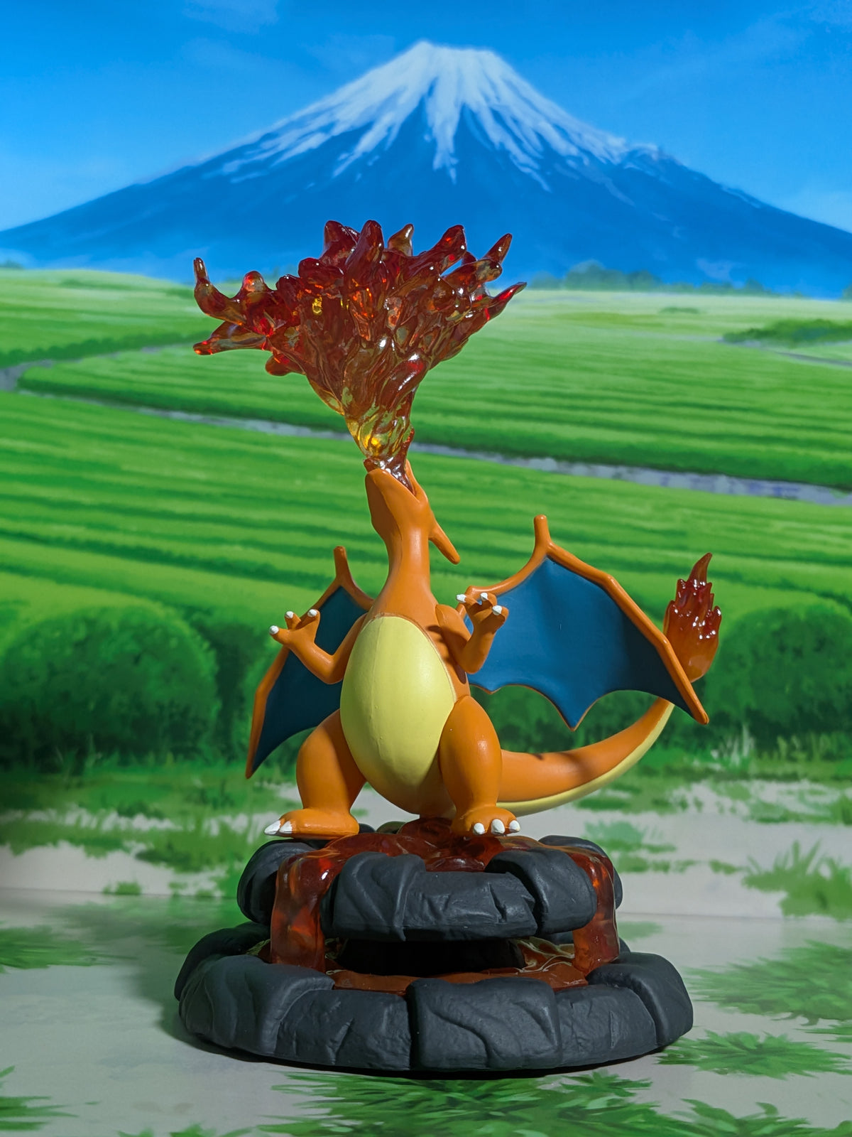 Re-Ment Pokémon - Dracaufeu / Charizard - Shower Splash!
