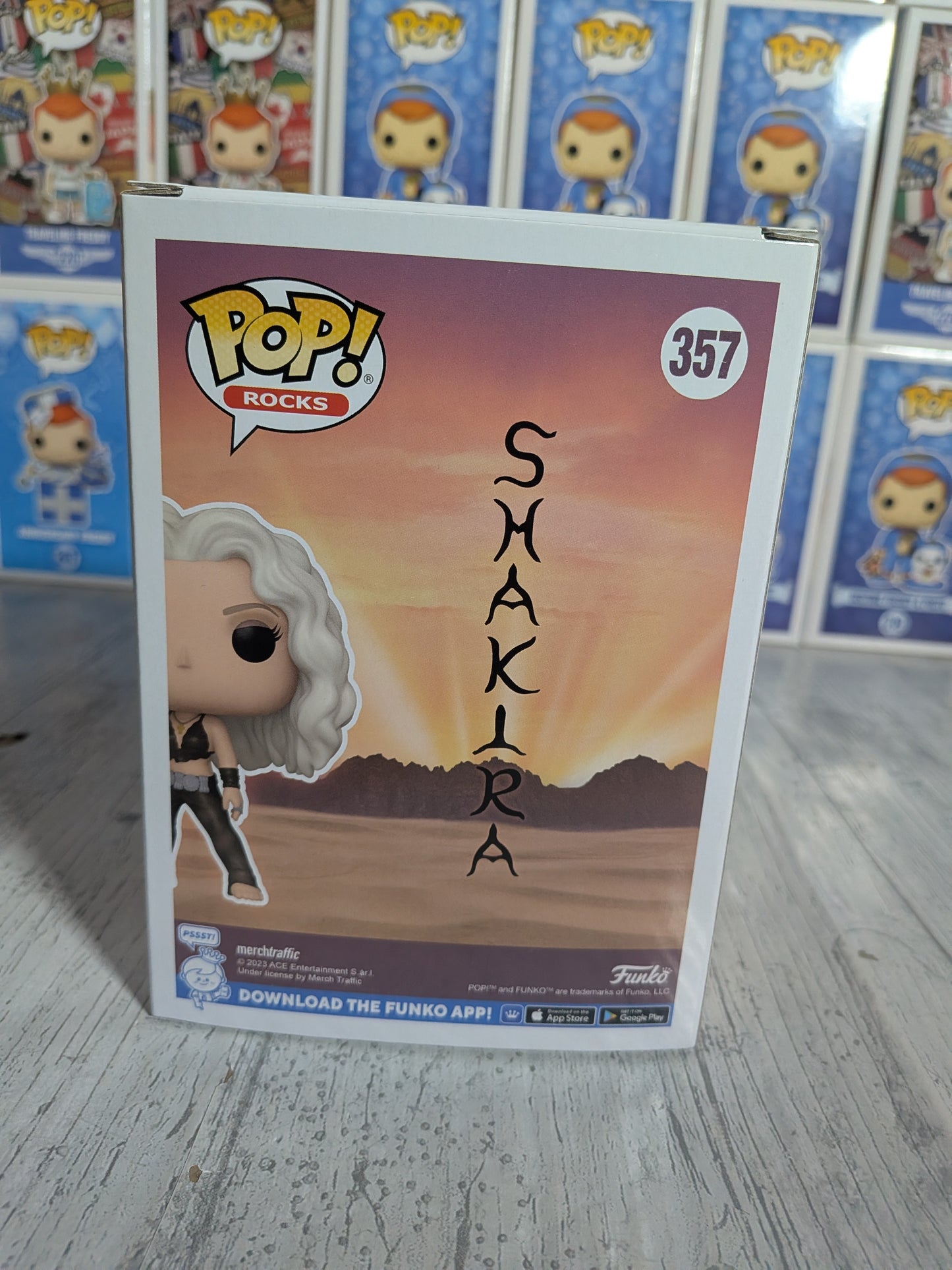 Funko pop Rocks #357 - Shakira (Whenever, Wherever)