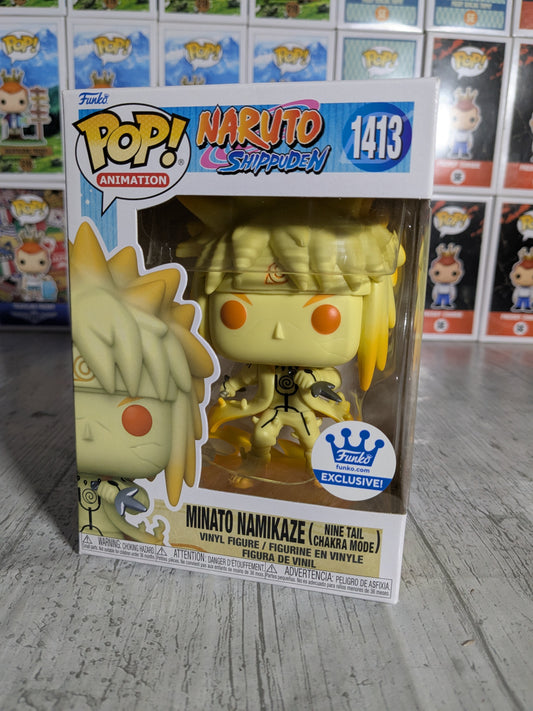Funko pop 1413 : Minato Namikaze Nine Tail Chakra Mode