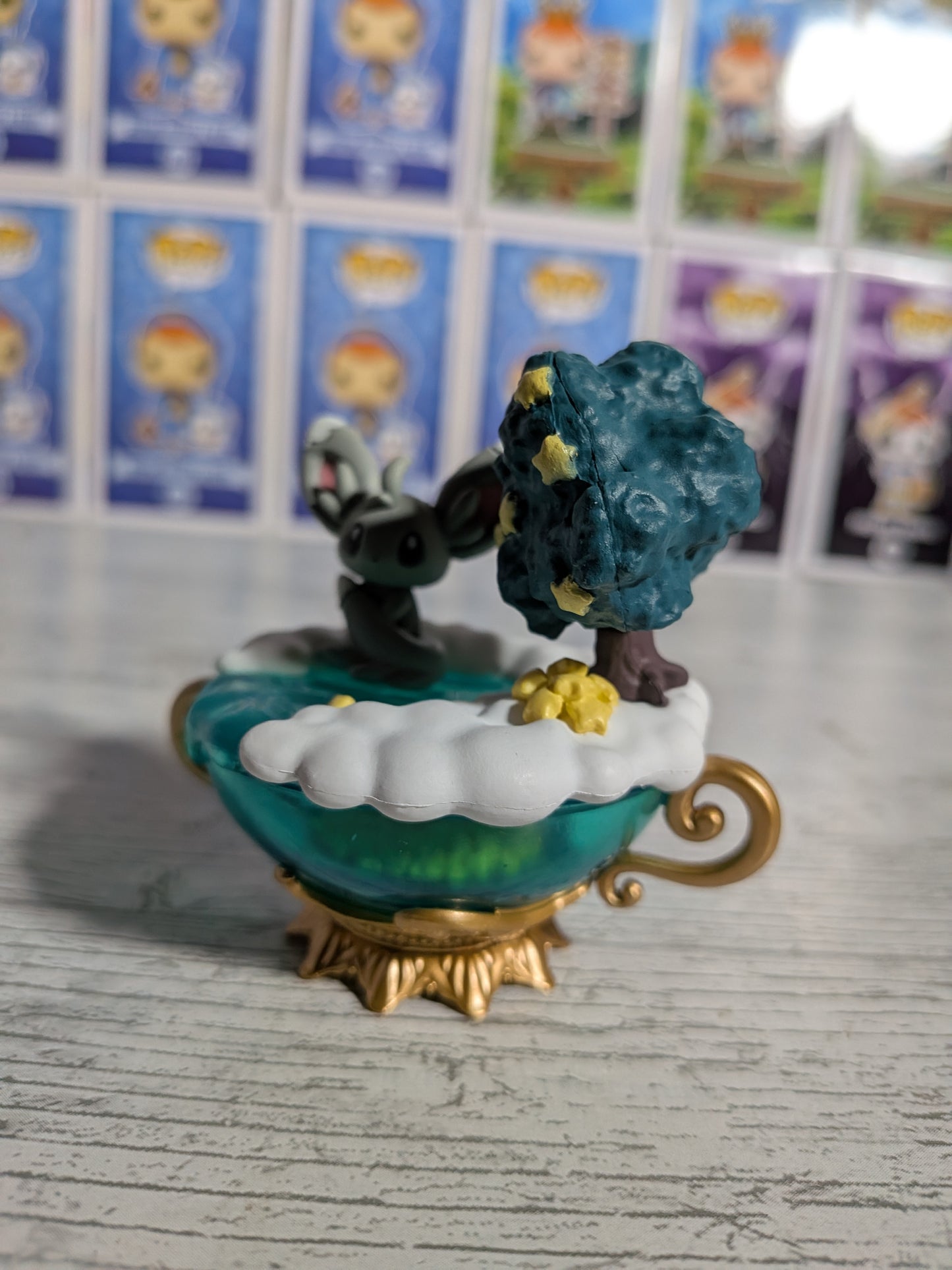 Re-Ment Pokémon - Chinchidou / Minccino - Starrium Dreaming Moonlit Night