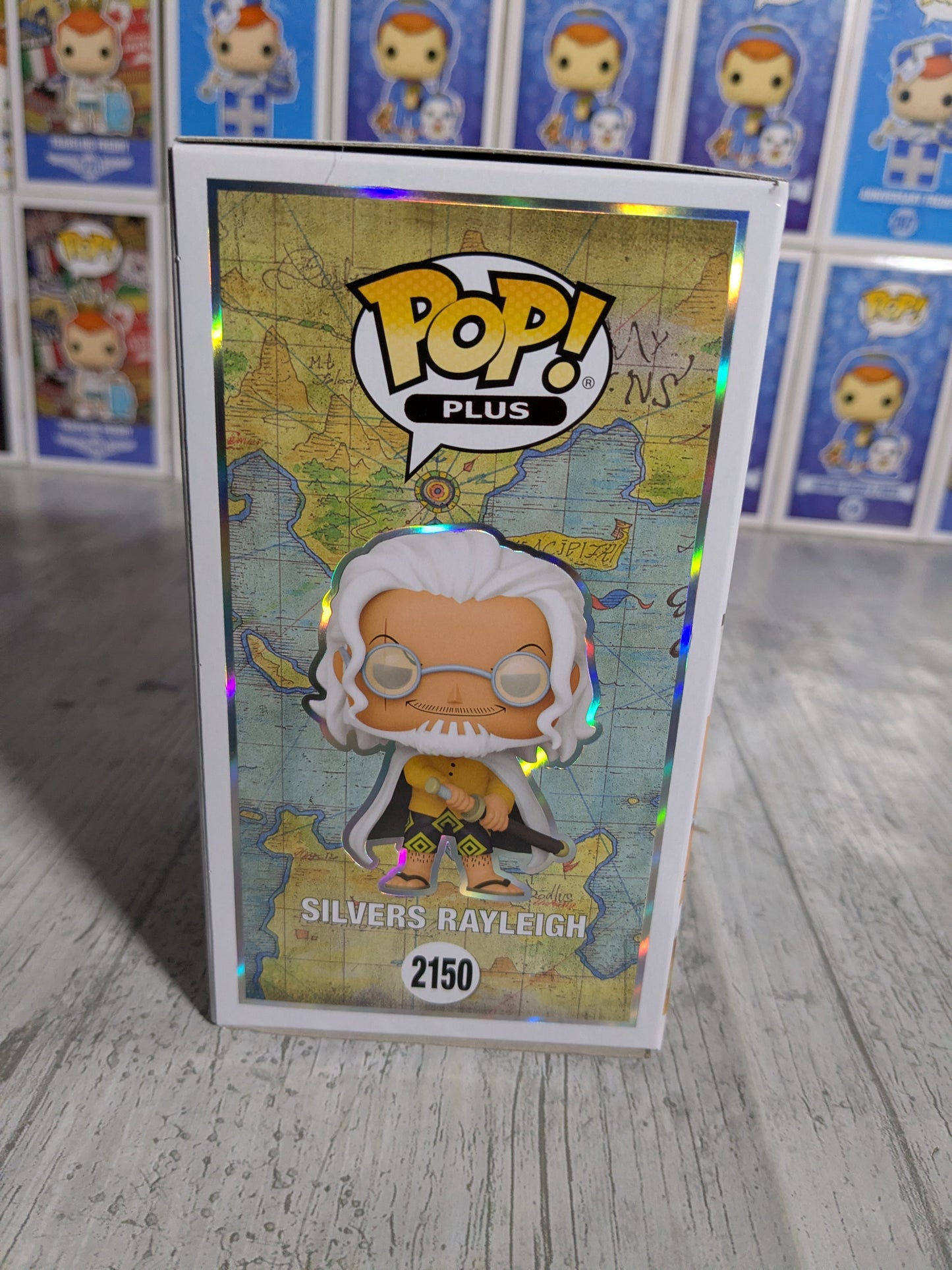 Funko Pop One Piece #2150 - Silvers Rayleigh (Beschädigte Verpackung)