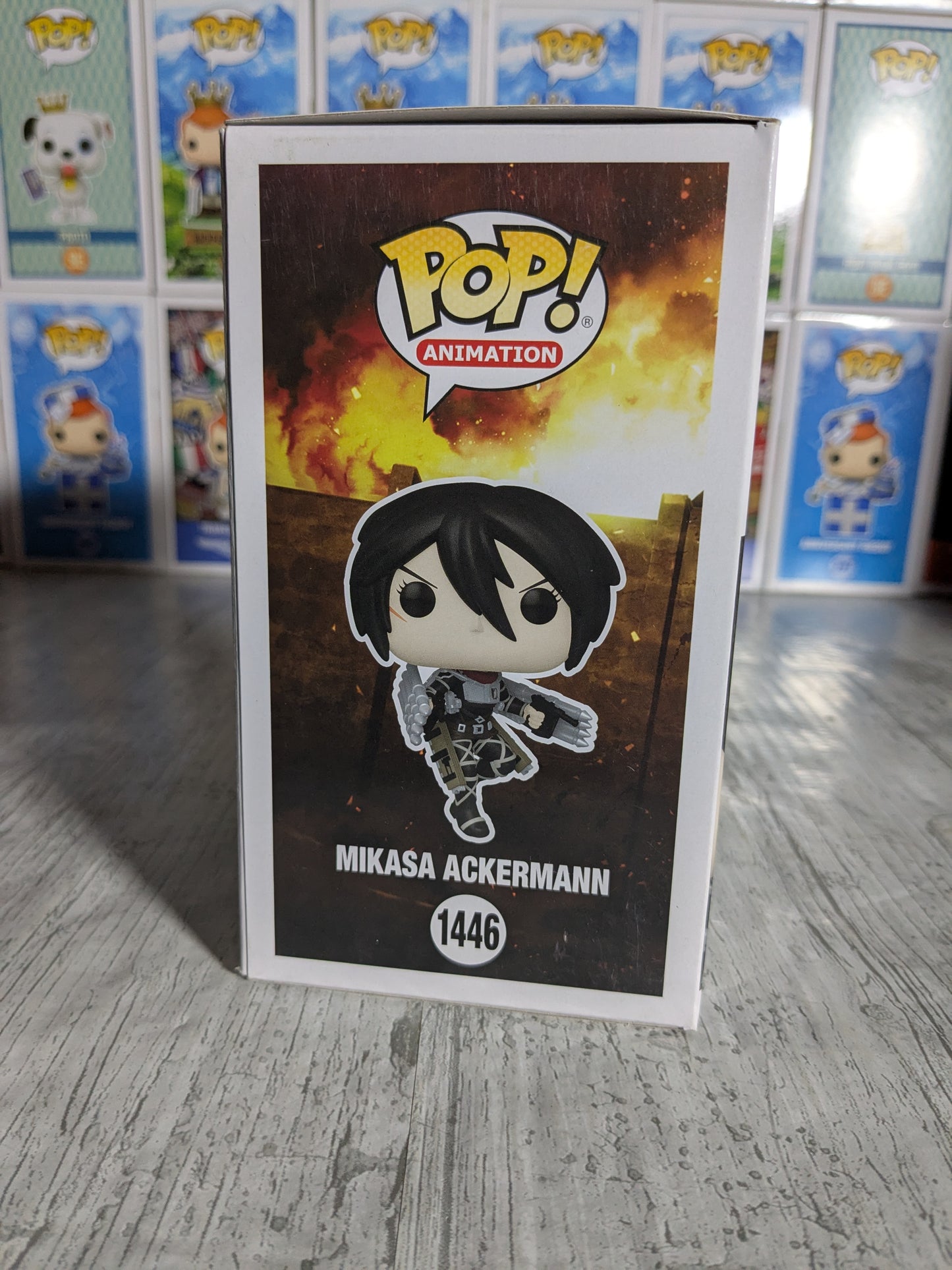 Funko Pop 1446: Mikasa Ackerman