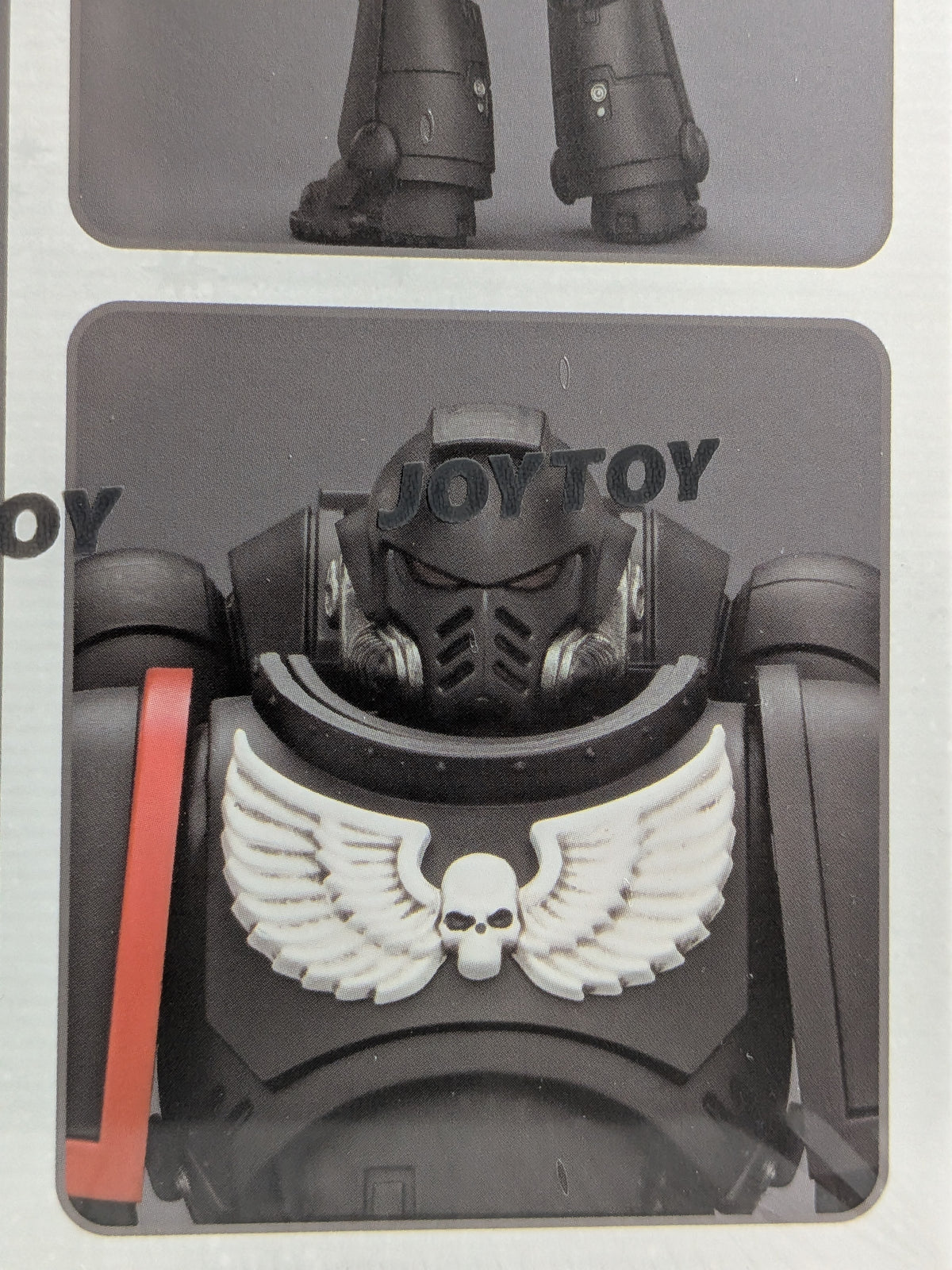 JoyToy Warhammer 40k - Space Marines Raven Guard Intercessor (12.3cm)