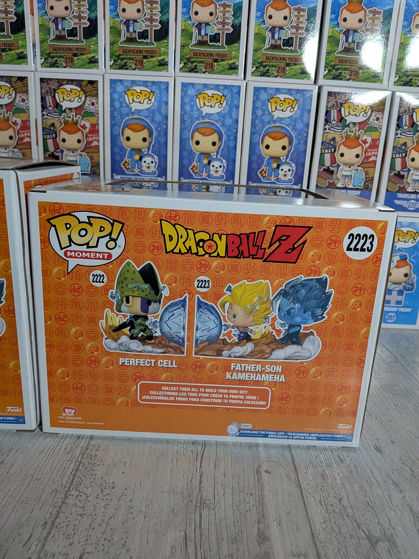 Funko pop Dragon Ball Z - Perfect Cell vs Father-Son Kamehameha