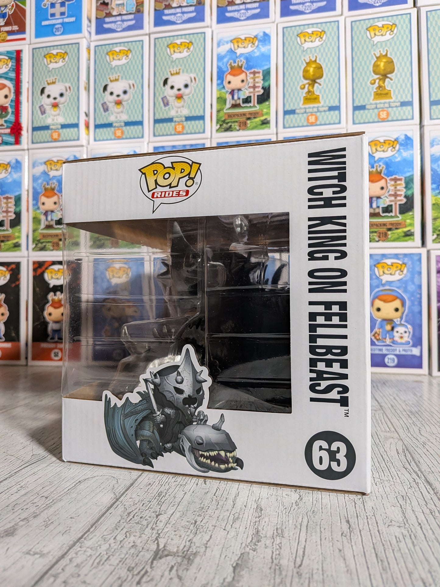 Funko Pop Der Herr der Ringe #63 – Hexenkönig auf geflügeltem Untier