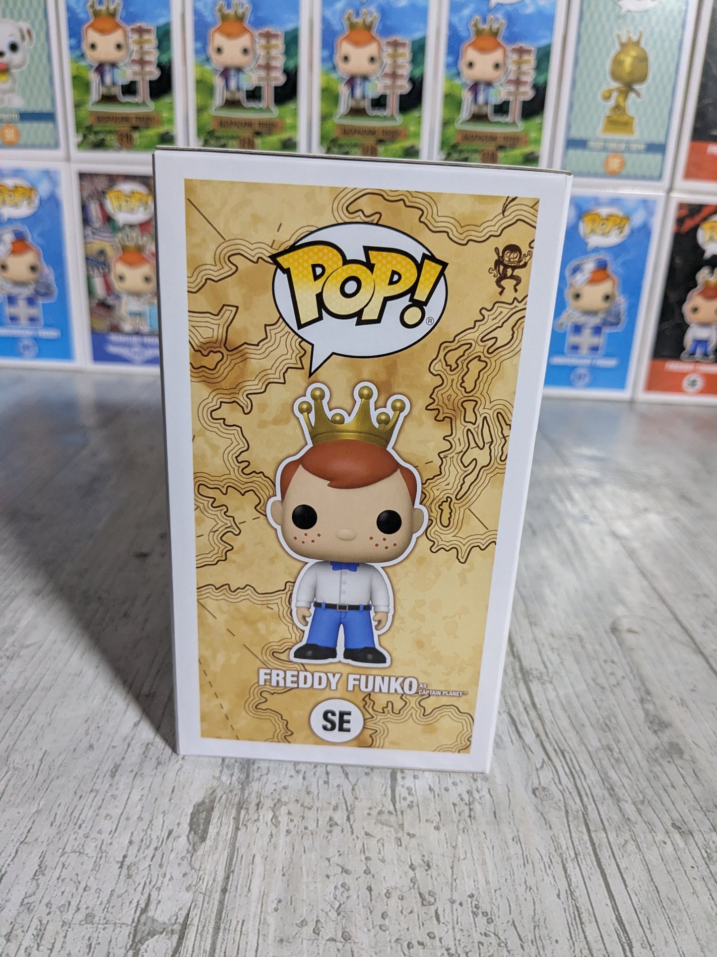 Funko pop SE : Freddy Funko as Captain Planet (3000PCS)