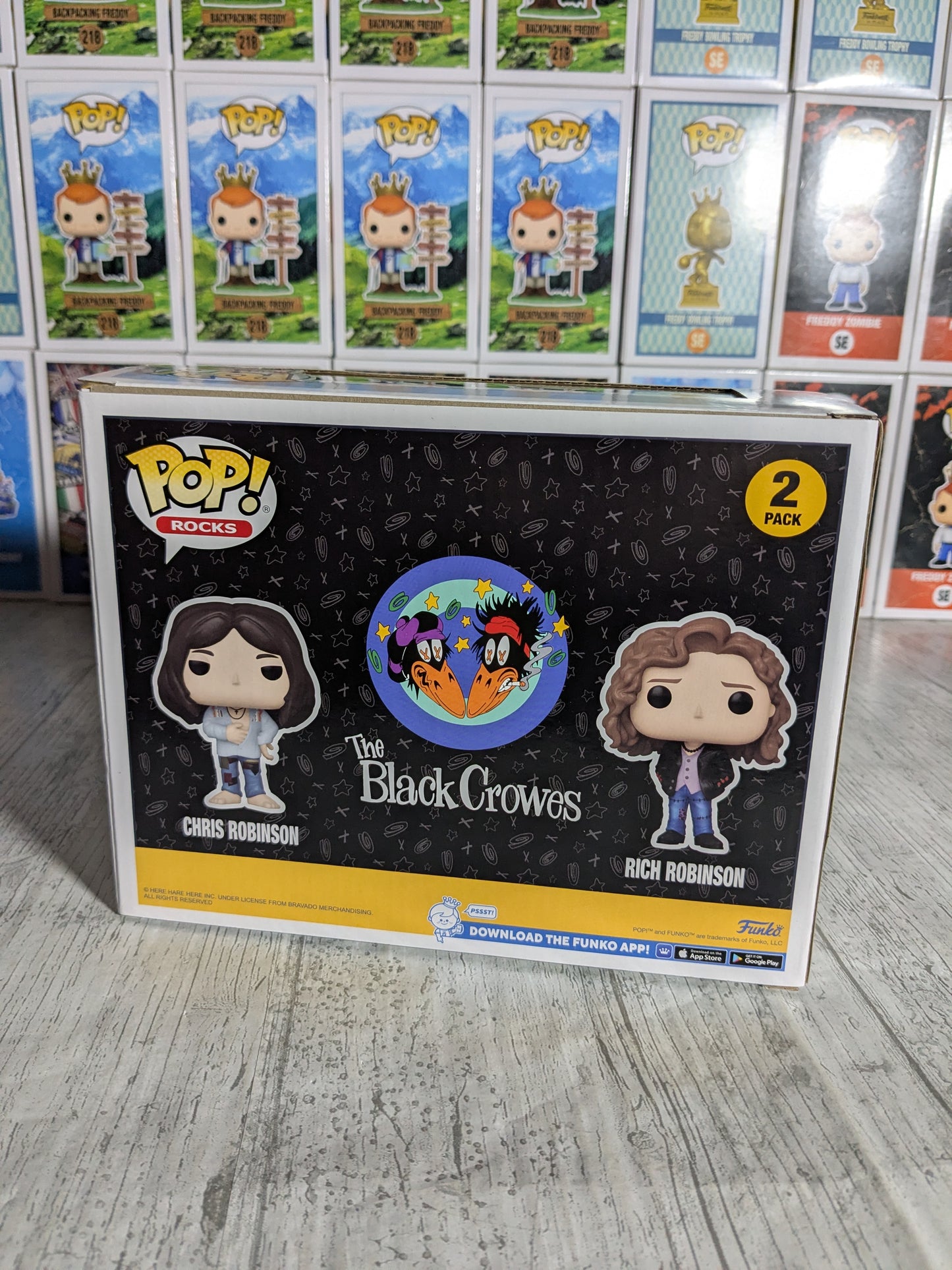 Funko pop Rocks - Chris Robinson & Rich Robinson