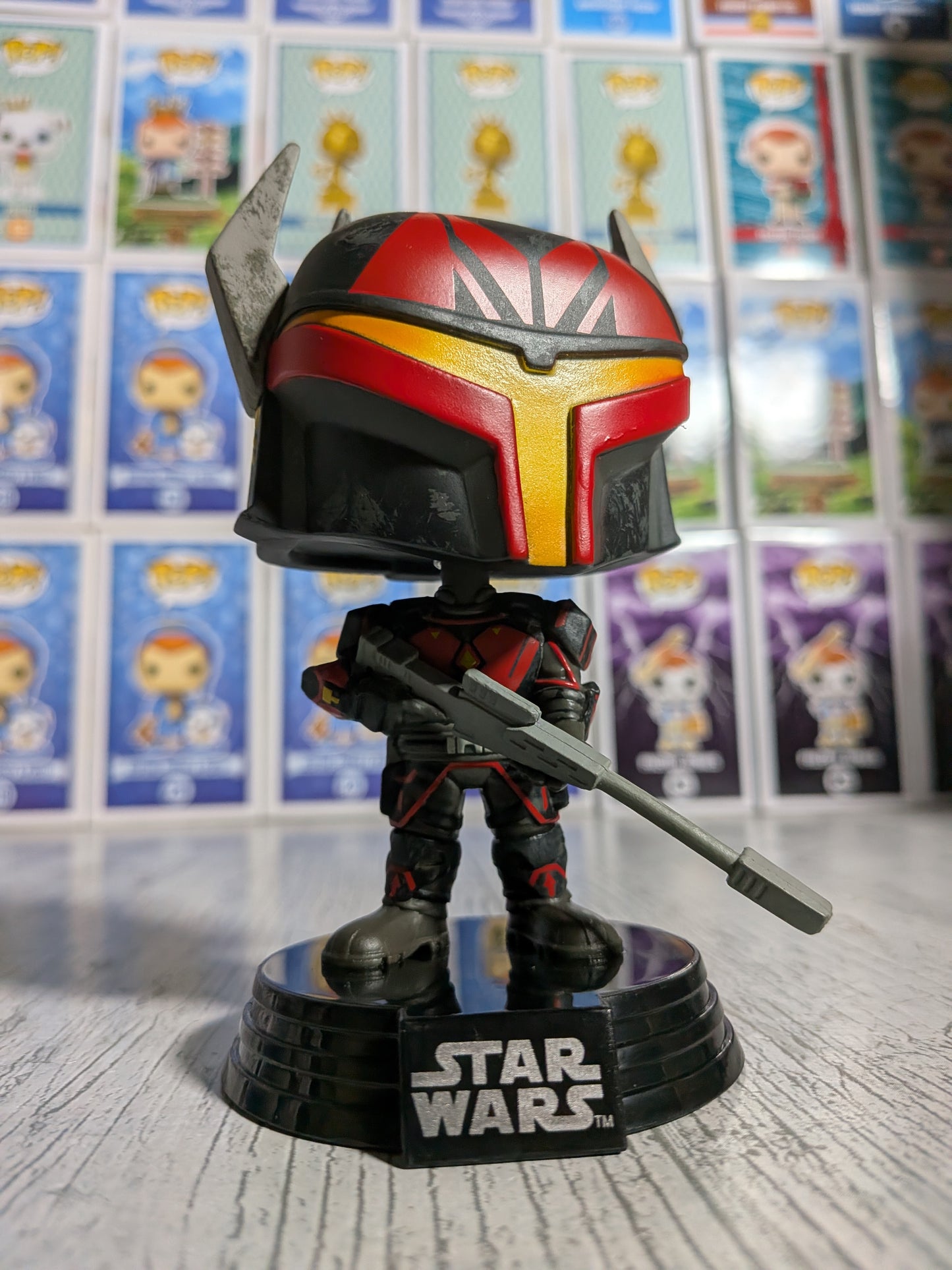 Funko Pop Star Wars - Darth Maul &amp; Gar Saxon (Leuchtend/Beschädigte Verpackung/Geöffnet)